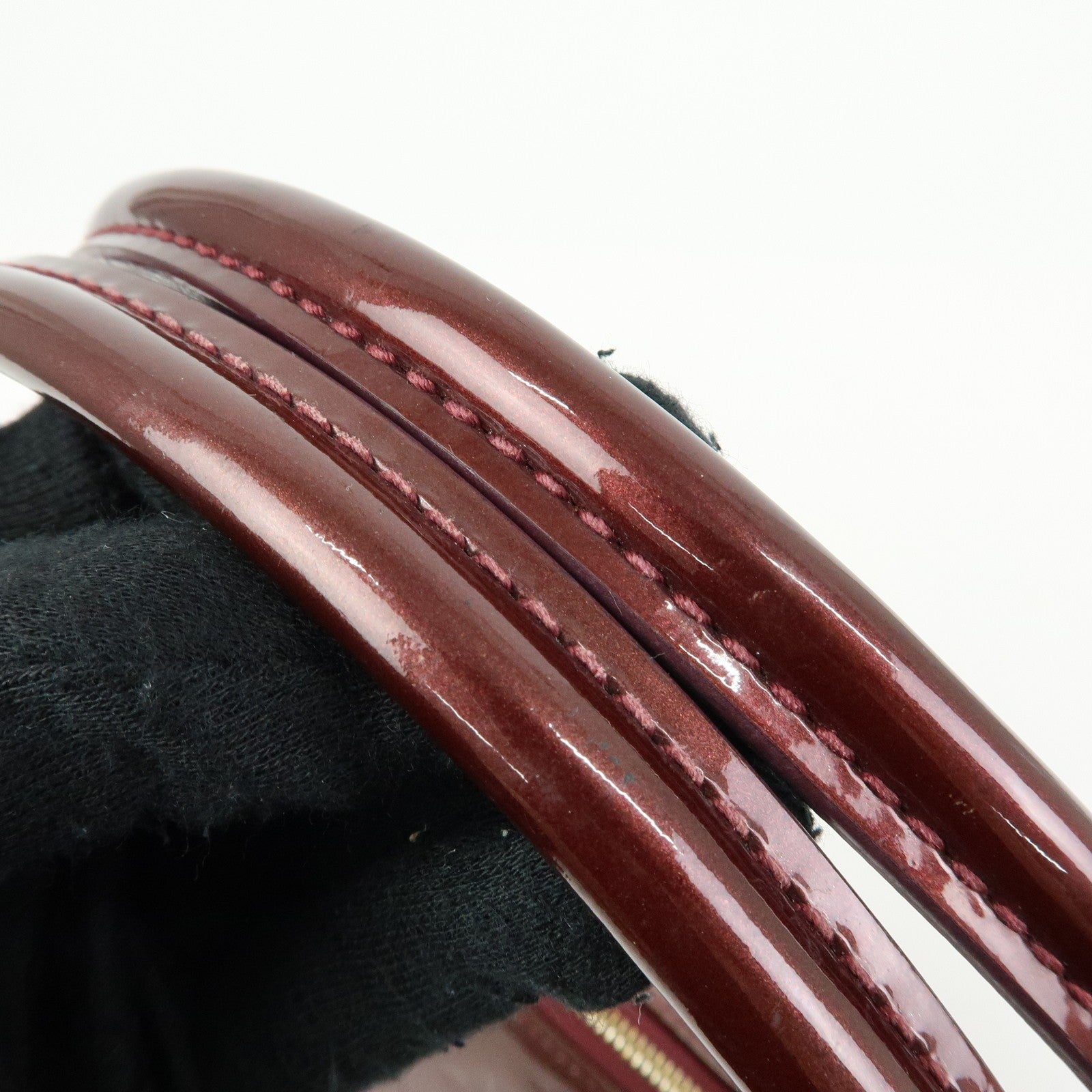 Louis Vuitton Boston Bag - Rouge Fauviste, Vernis Leather
