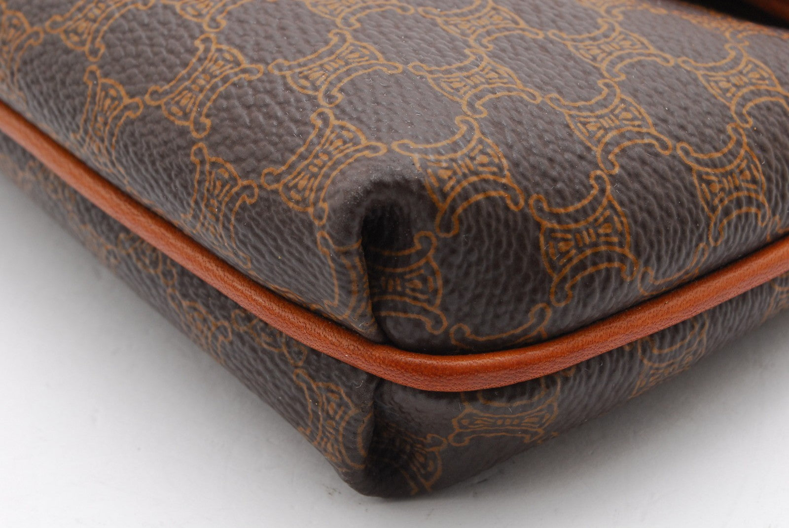 Celine Macadam Clutch Bag - Brown, Leather and PVC