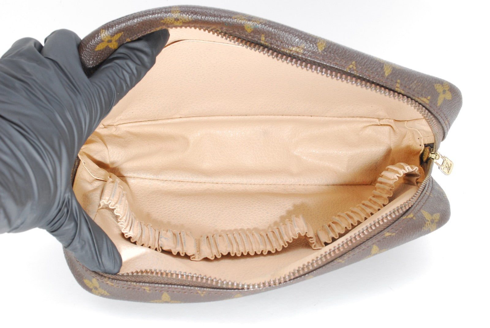 Louis Vuitton Monogram Trousse Toilette 28 Pouch - Brown, Leather