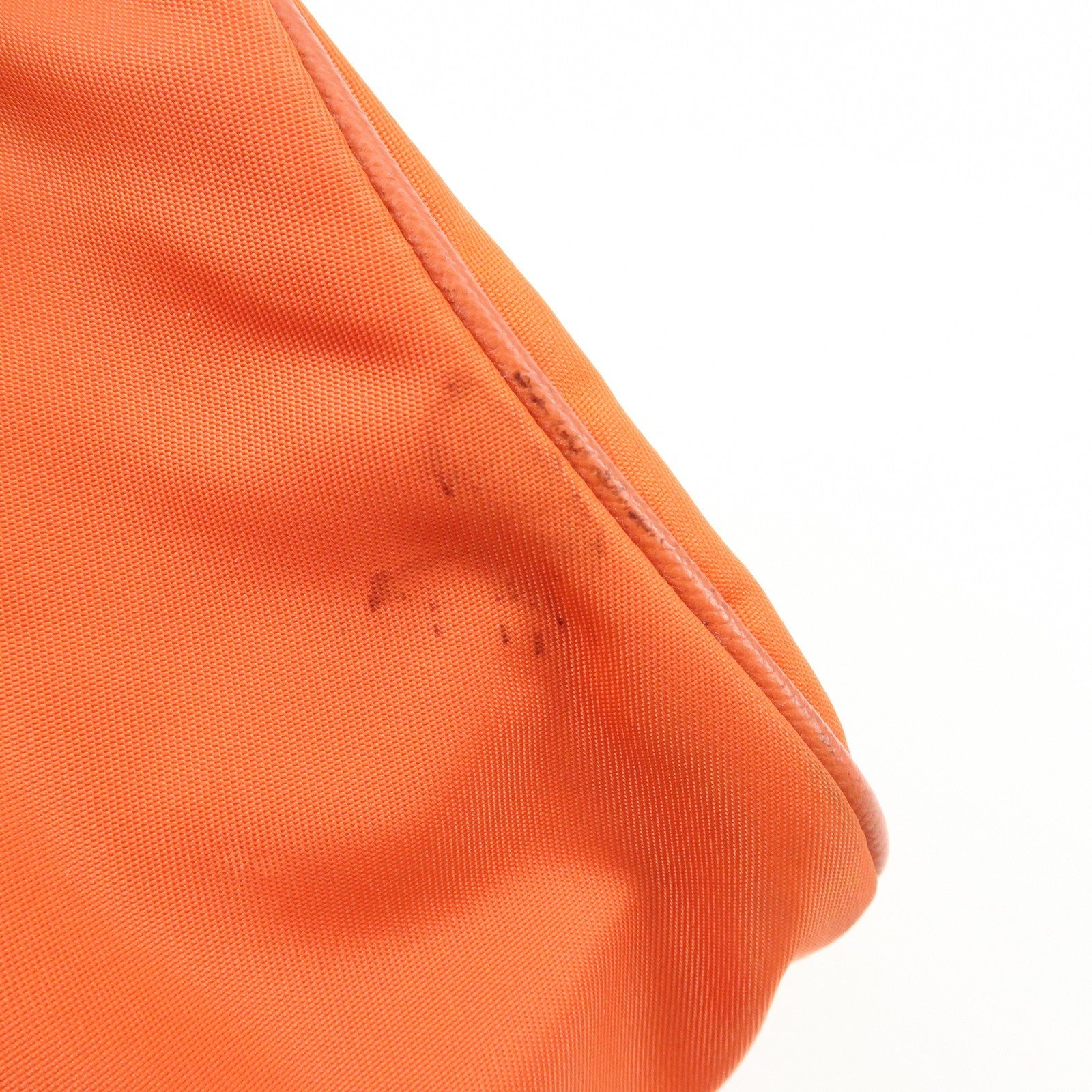 Prada Shoulder Bag - Orange, Nylon, Leather