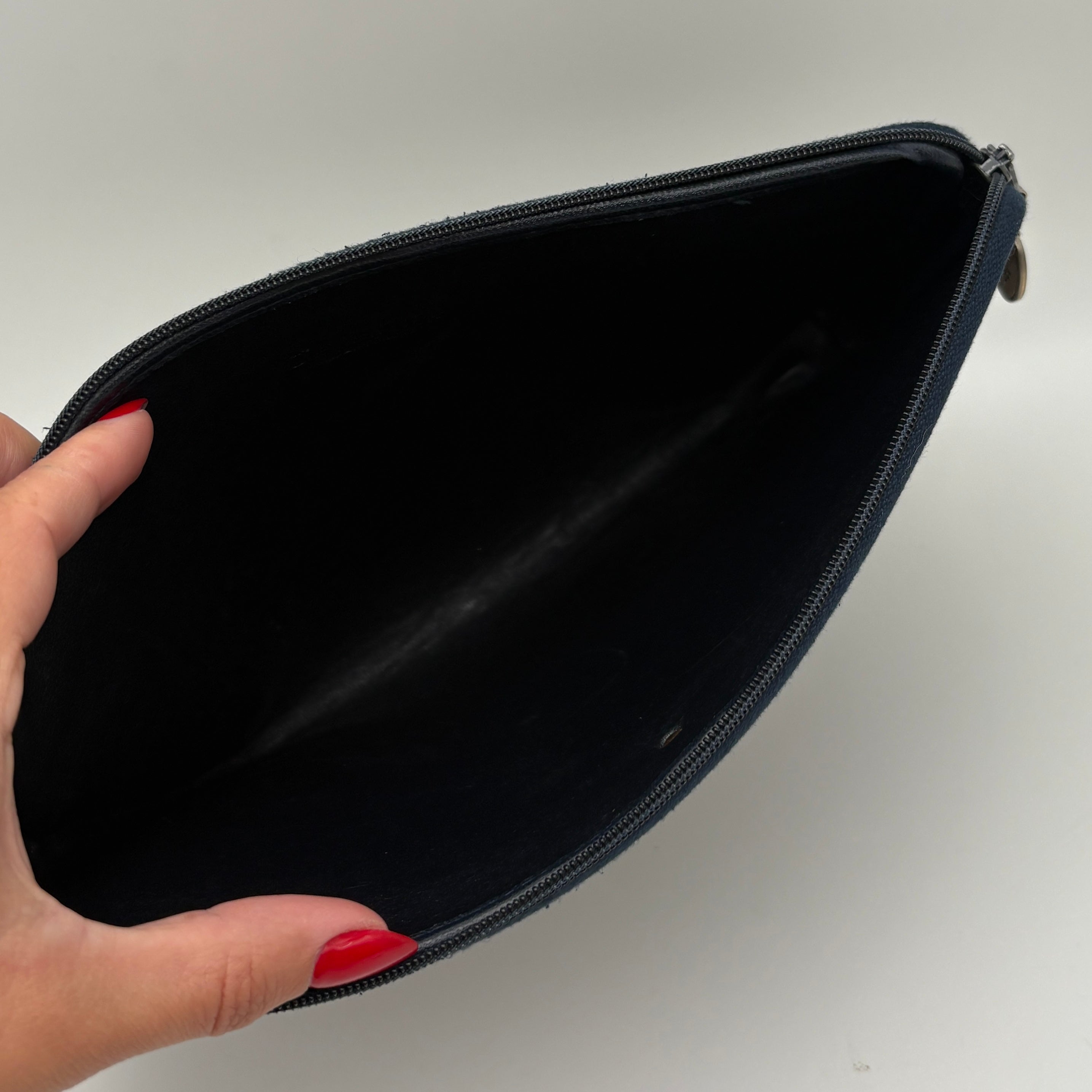 Dior Trotter clutch blue