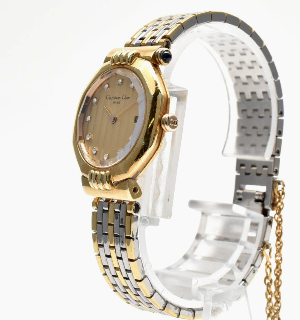 Dior 64151 Wristwatch - Gold, Stainless Steel
