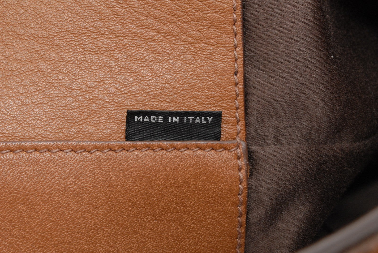 Miu Miu Tote Bag - Camel Brown, Leather