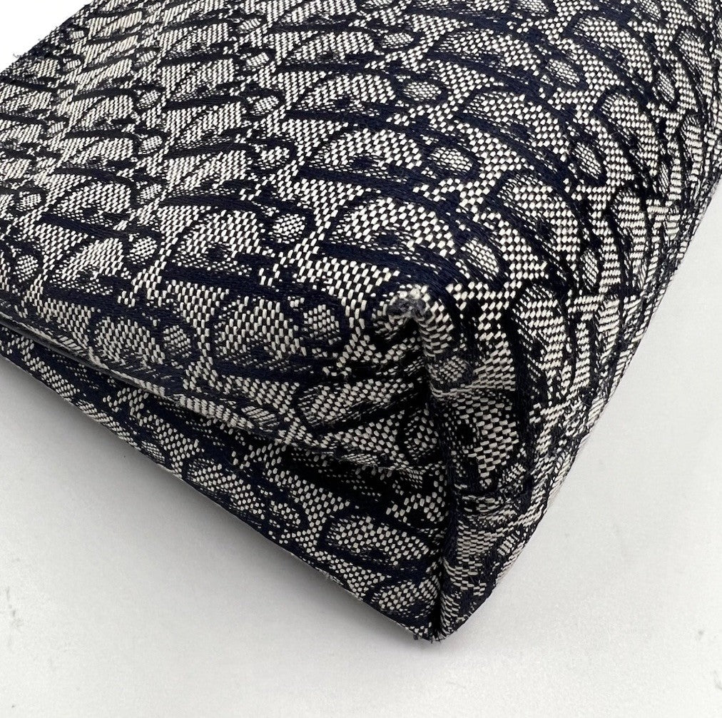 Christian Dior Trotter Mini Pouch Clutch Bag - Navy, Canvas