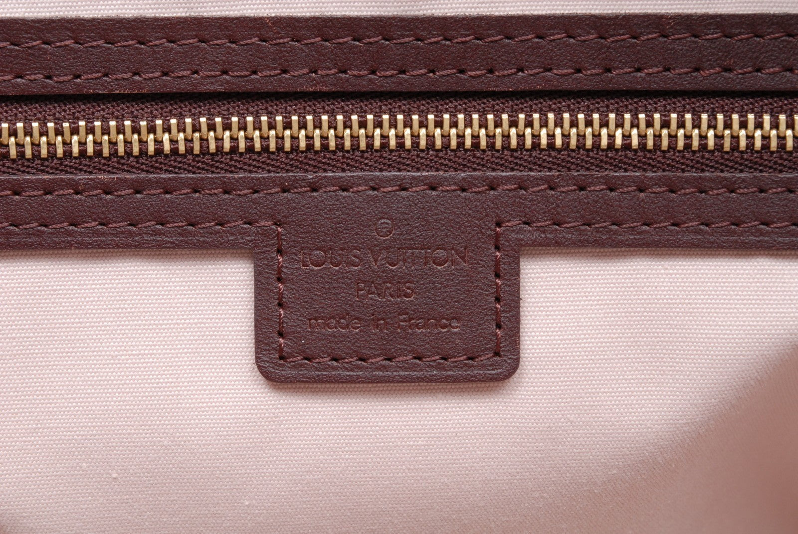 Louis Vuitton Lucille GM Tote Bag - Red Beige Brown, Canvas