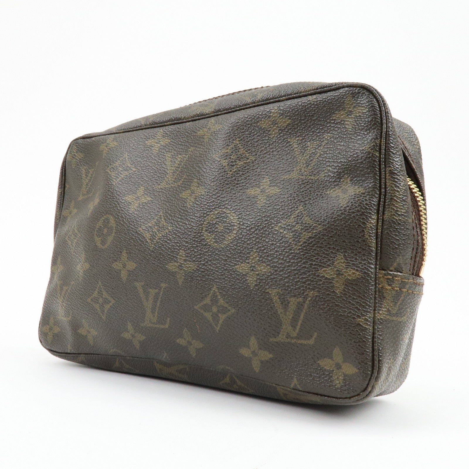 Louis Vuitton Trousse Toilette Monogram Clutch - Brown, Leather