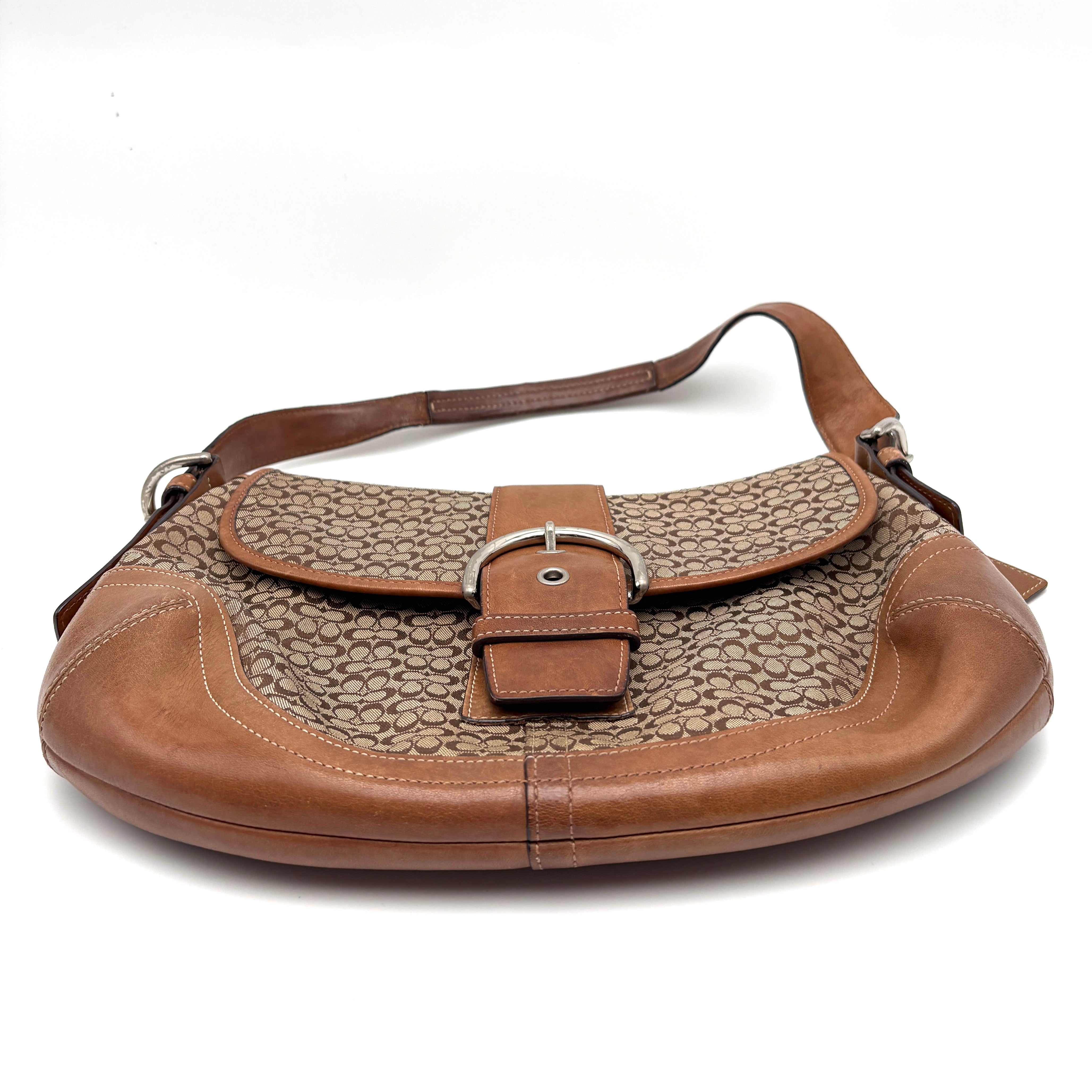 Coach Signature brown bag