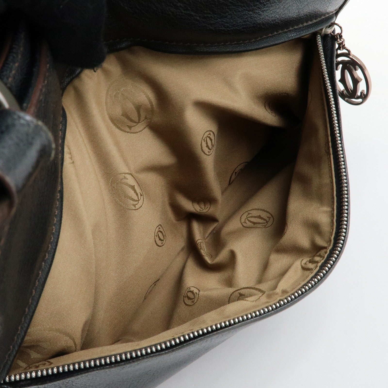 Cartier Marcello de Cartier Hand Bag - Black, Leather