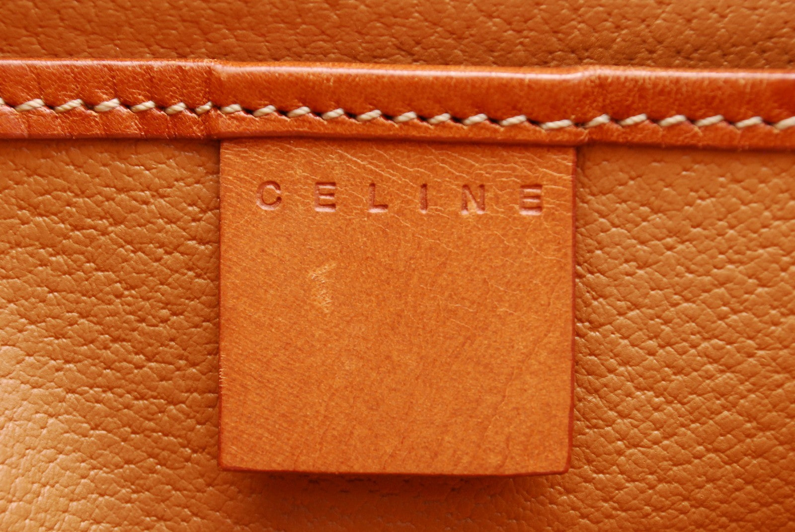 Celine Macadam Handbag Pouch - Brown, PVC 