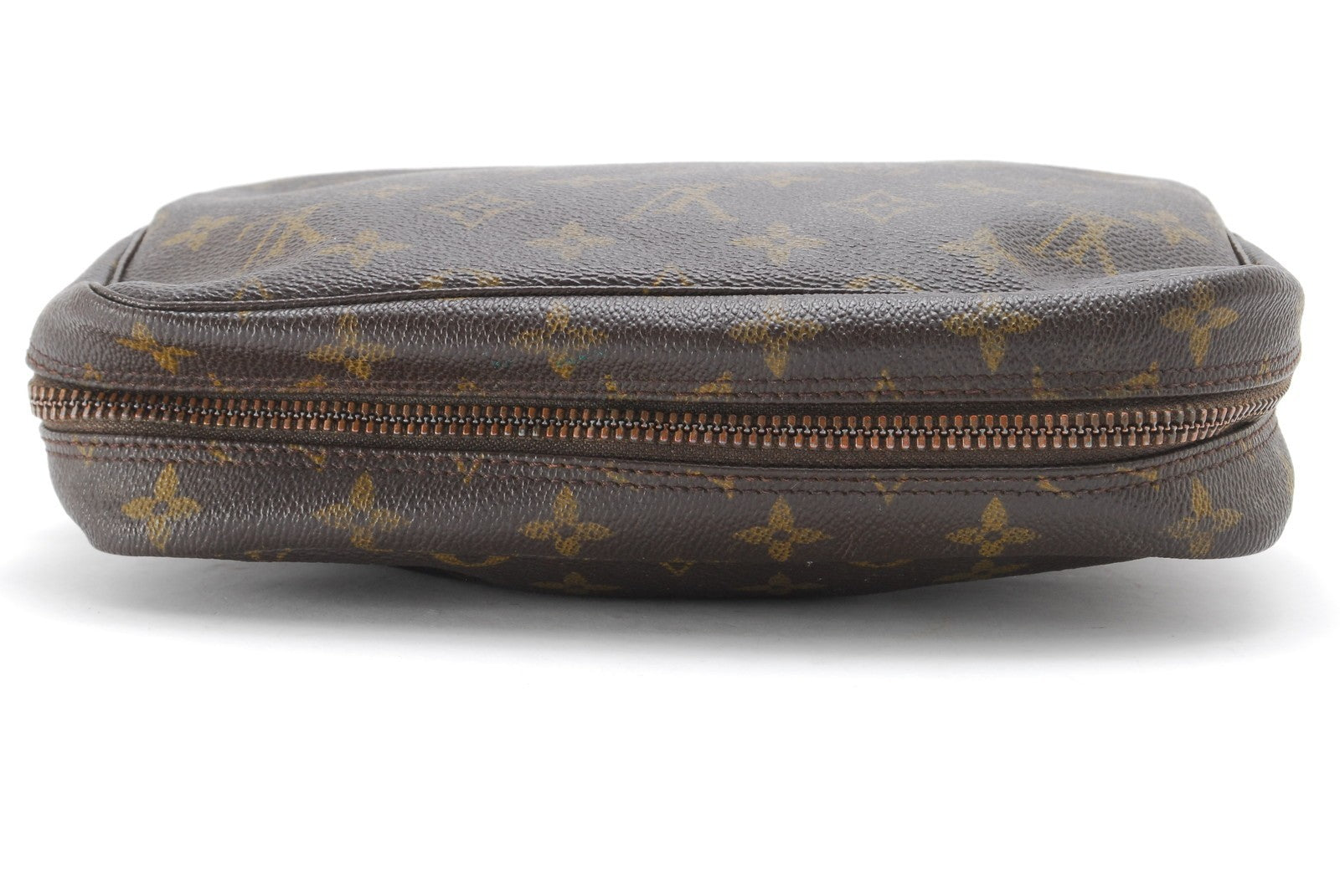 Louis Vuitton Monogram Trousse Toilette 28 Pouch - Brown, Leather
