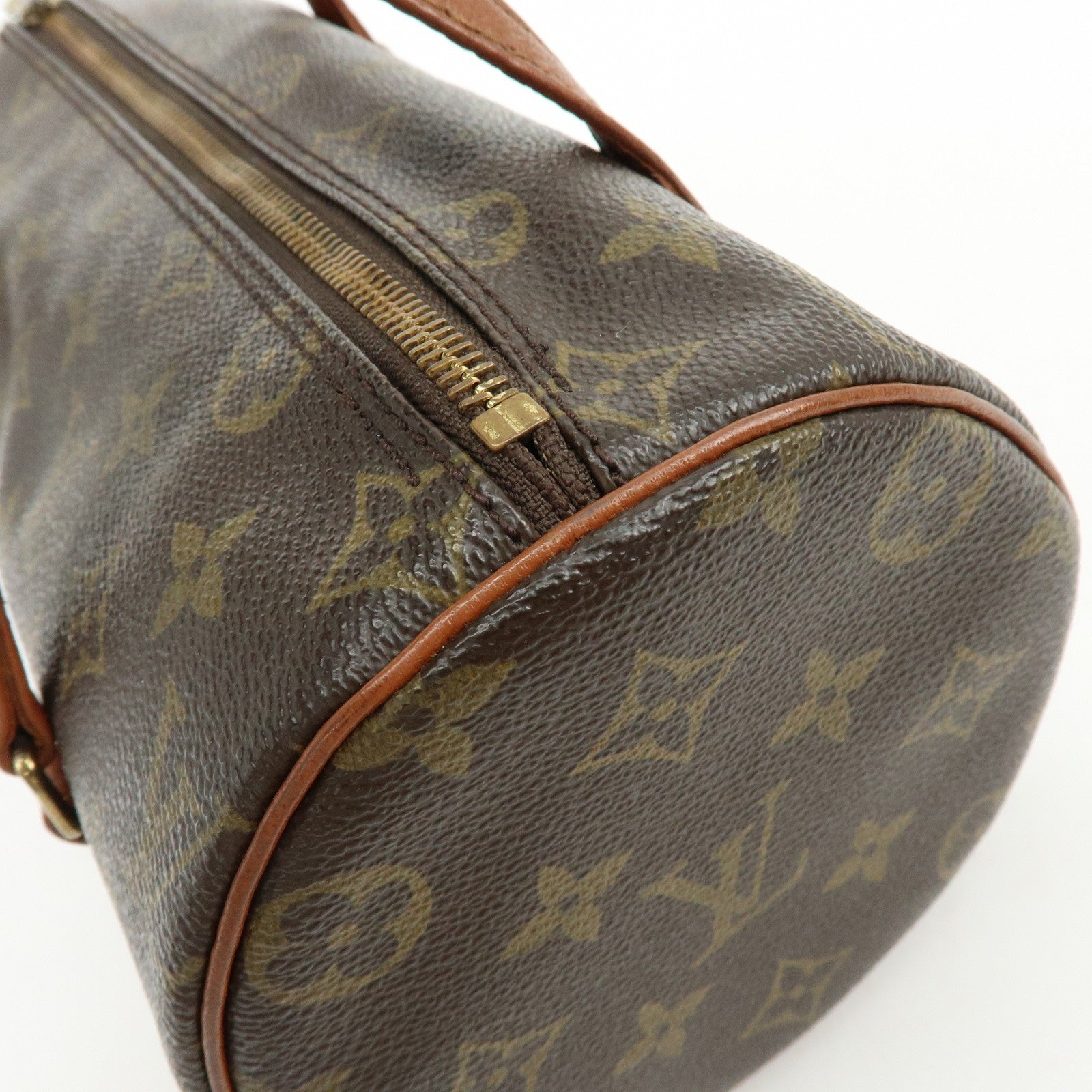 Louis Vuitton Monogram Papillon 26 Hand Bag - Brown, Monogram Canvas