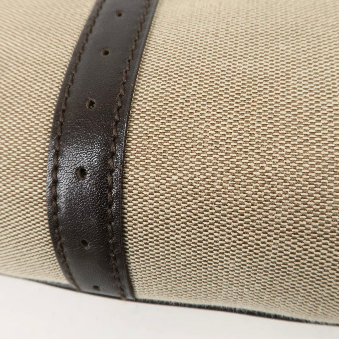 Sherry Interlocking G Canvas Leather