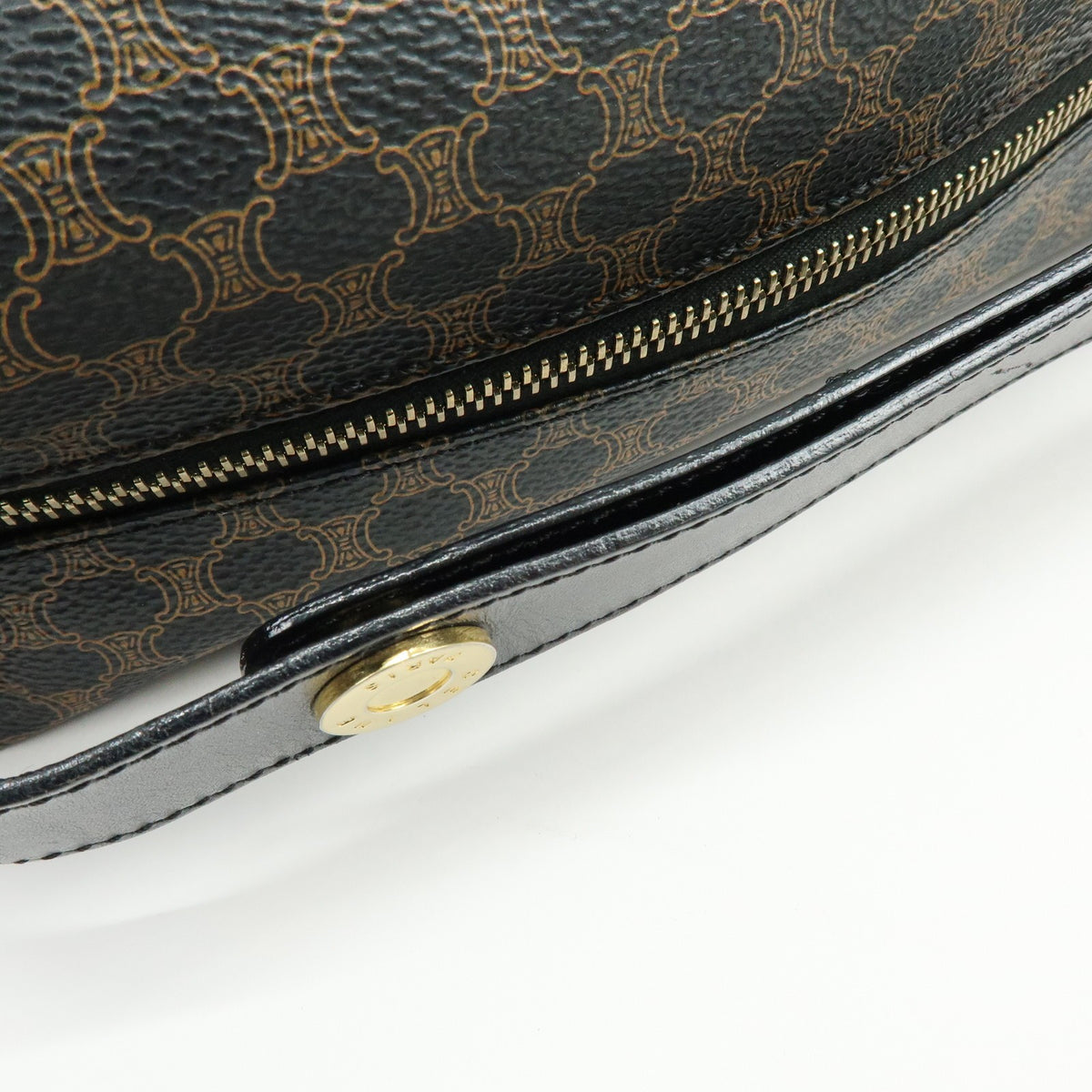 Celine Hand Bag - Black, Brown, PVC, Leather