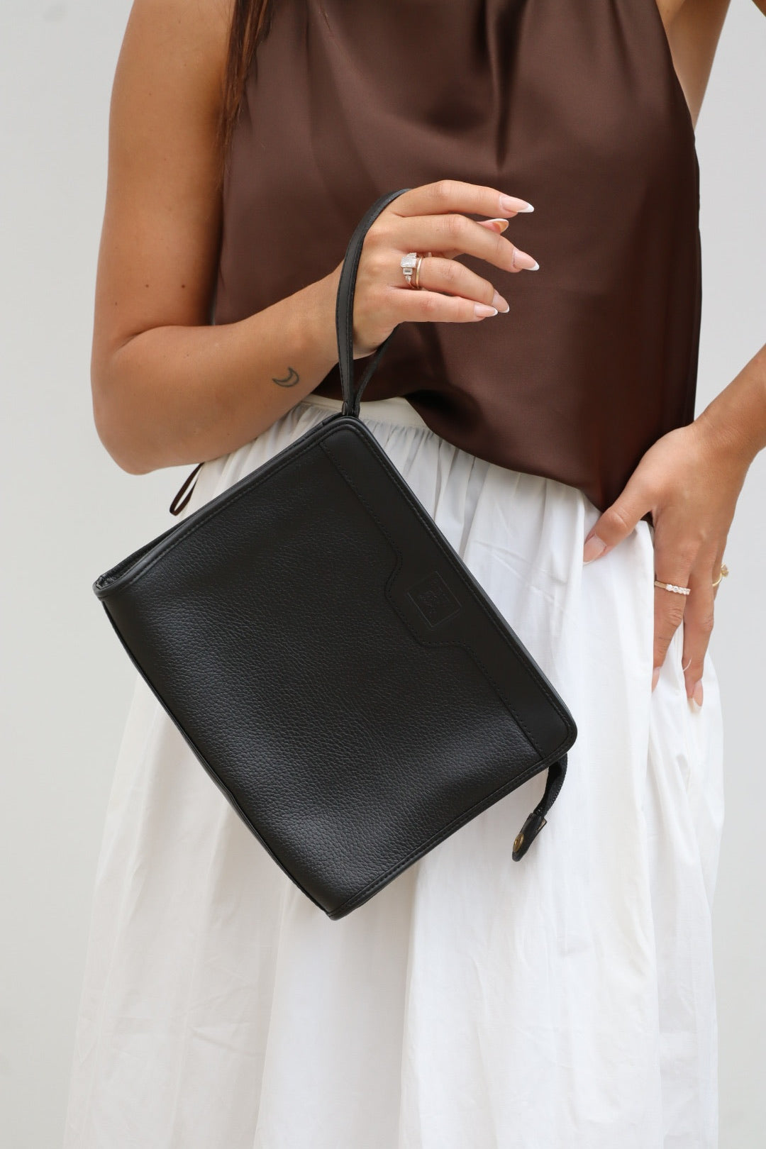 Burberry Vintage Leather Clutch