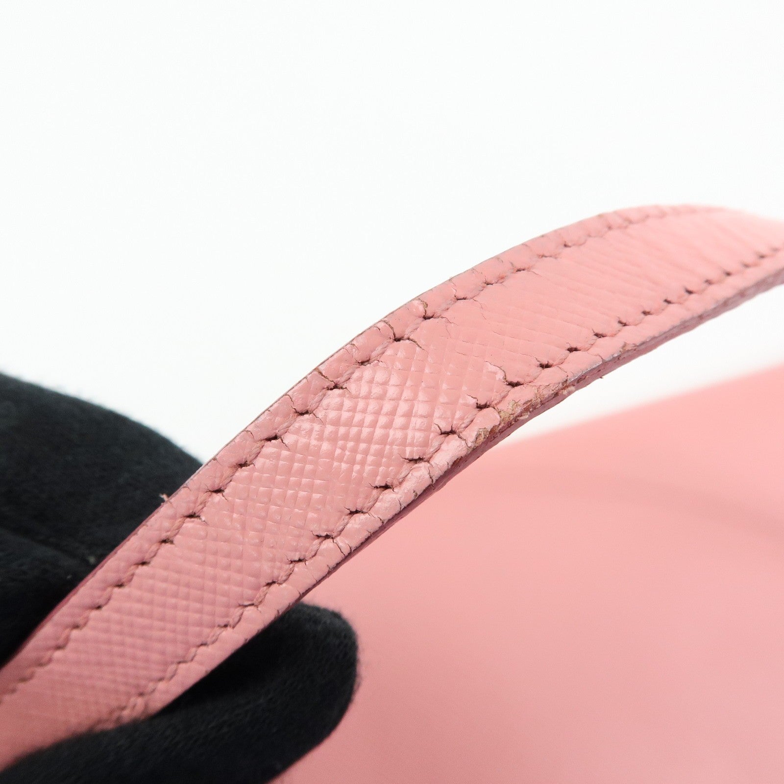 Prada 2way Bag - Pink, Saffiano Leather
