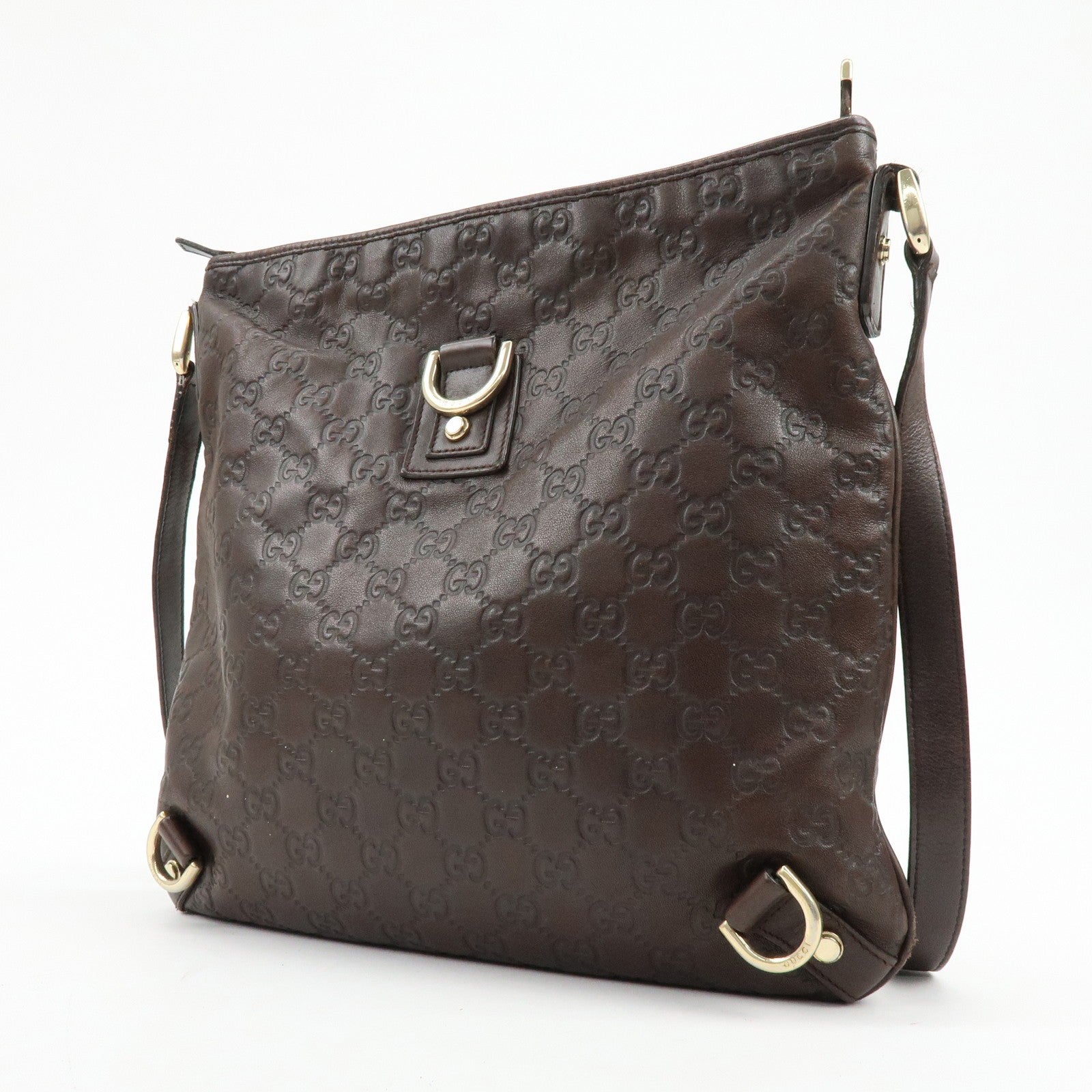 Gucci Abbey Shoulder Bag - Brown, Leather