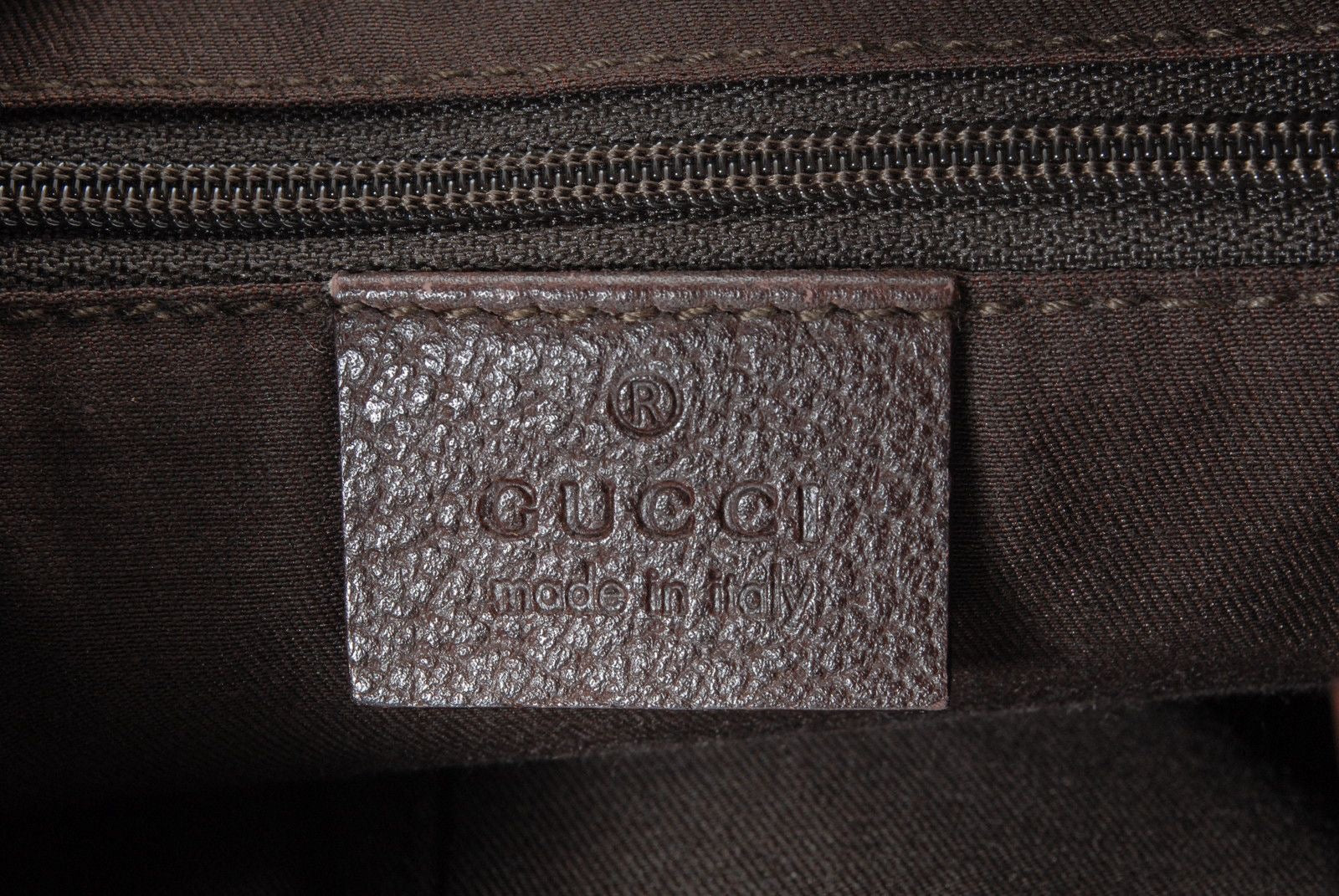 Gucci Abbey D-Ring Hobo Shoulder Bag - Brown, Leather
