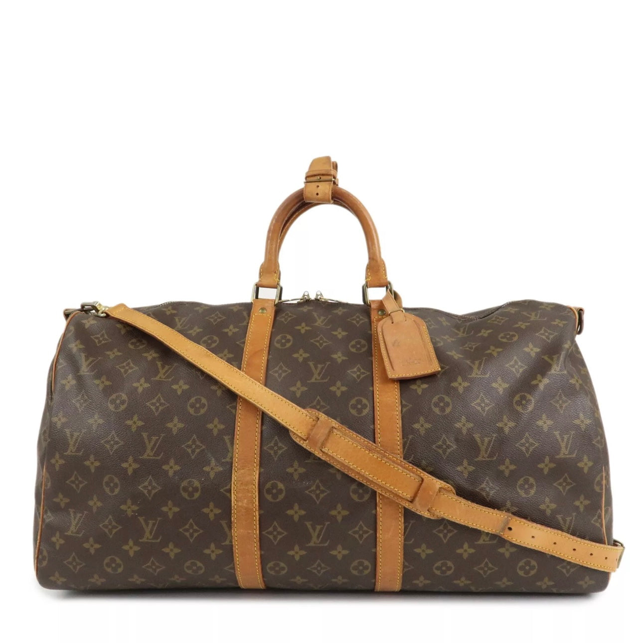 Louis Vuitton KeepAll Bandouliere 55 Boston Bag
