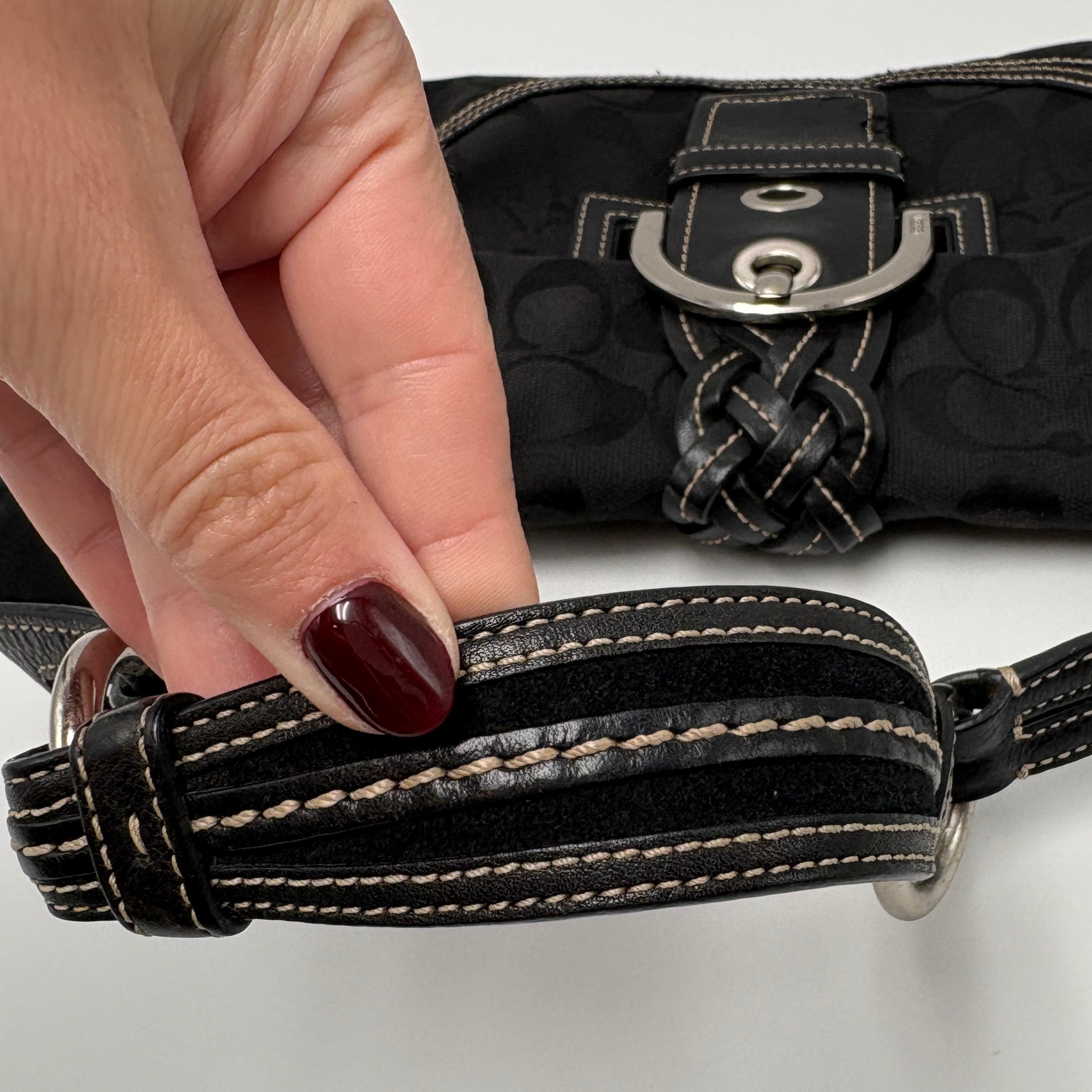 Coach Signature Black bag