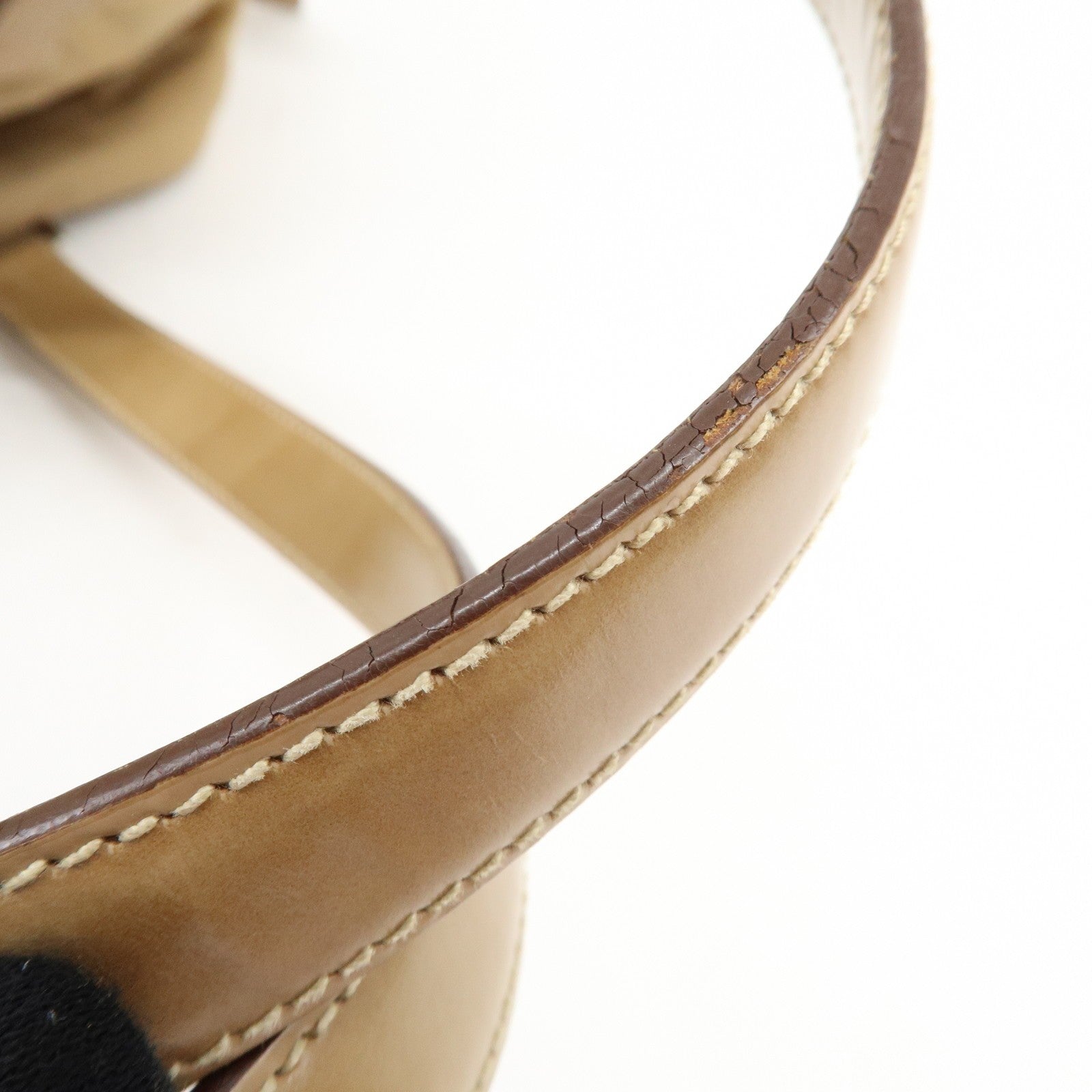 Prada Shoulder Bag - Beige, Nylon and Leather