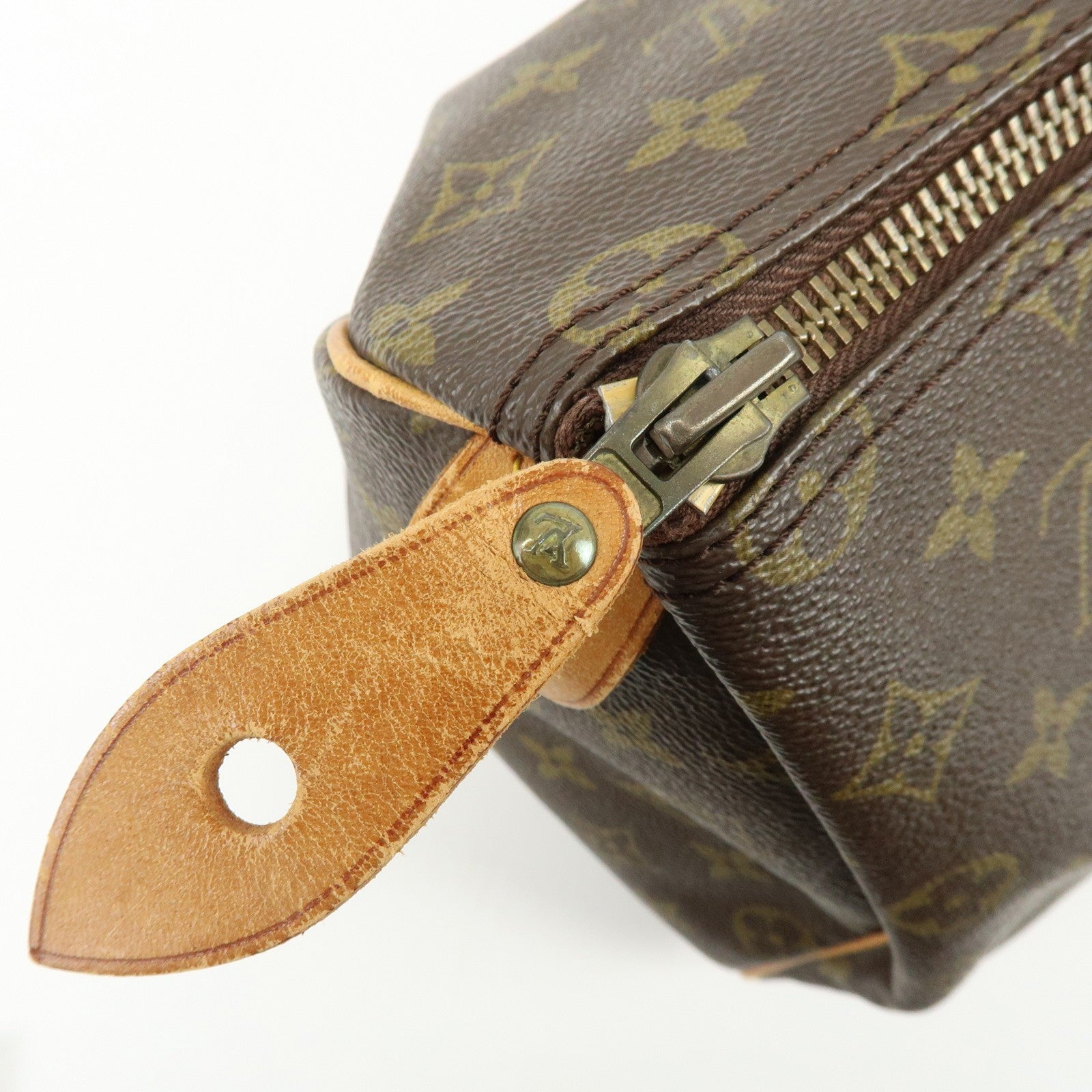 Louis Vuitton Speedy 35 Handbag - Brown, Monogram Canvas, Leather