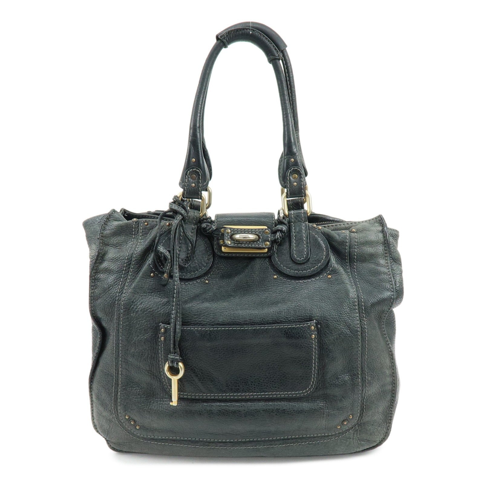 Chloe Paddington Tote Bag - Black, Leather