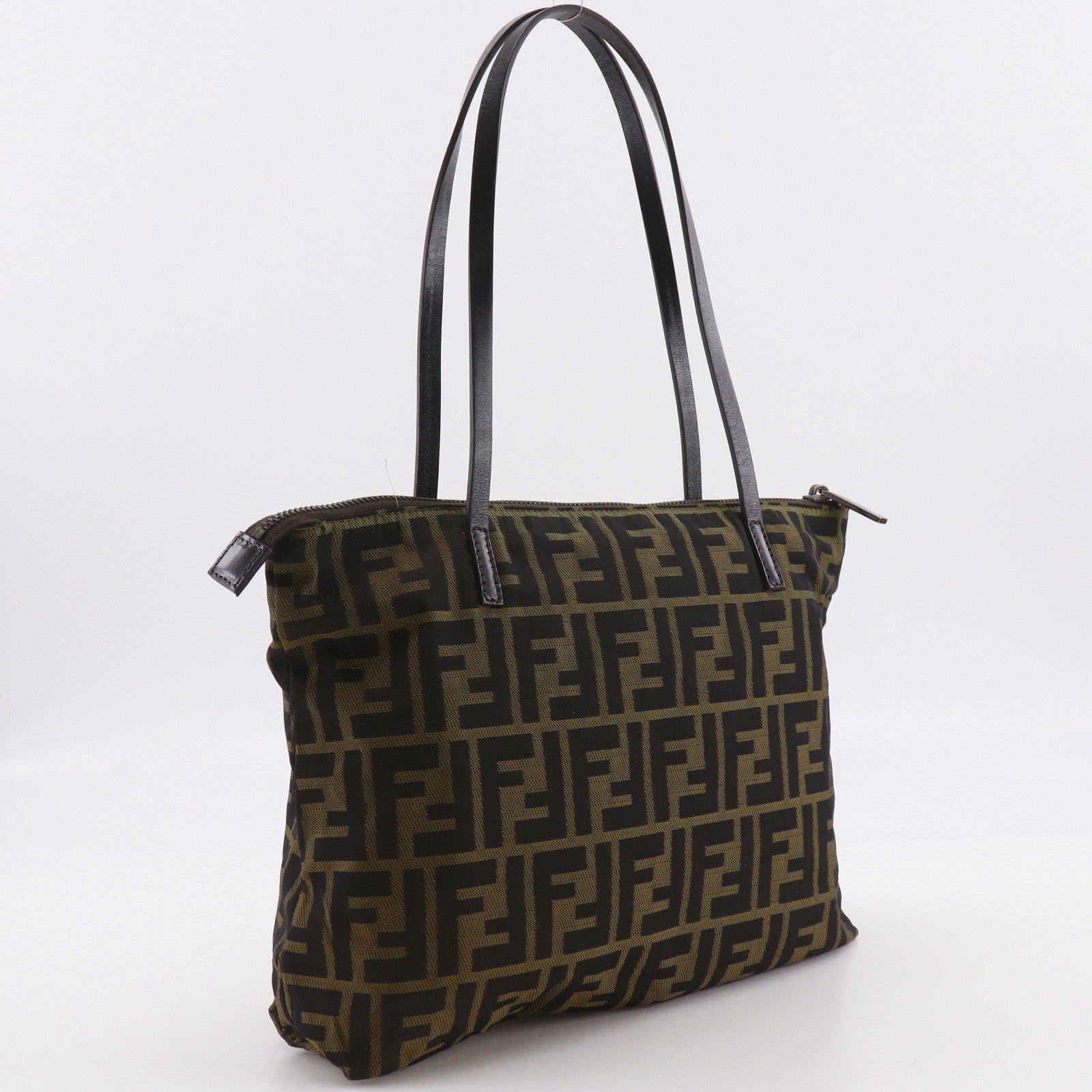 Fendi Zucca Tote Bag - Brown, Nylon Canvas