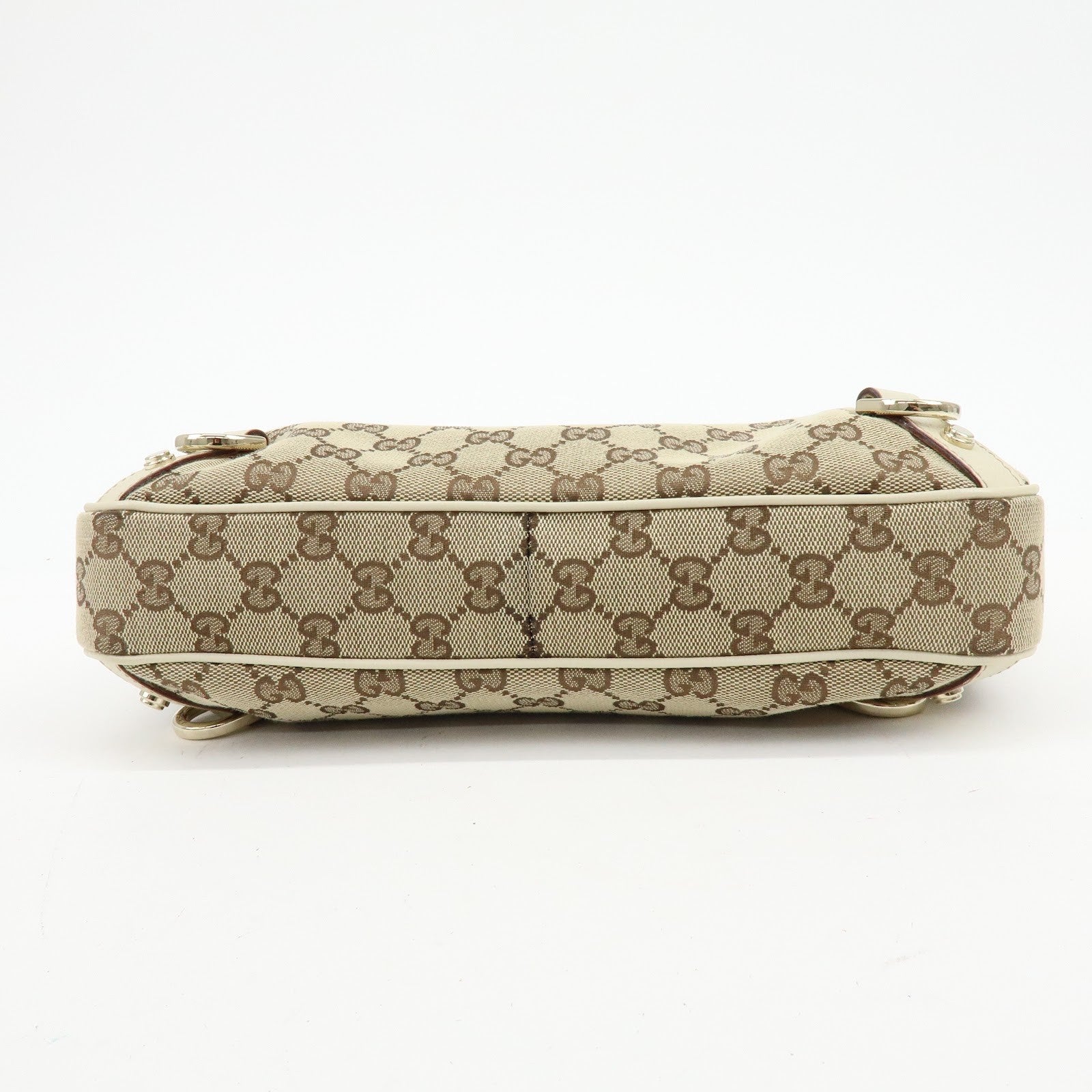 Gucci Abbey Hobo Shoulder Bag - Beige, GG Canvas and Leather
