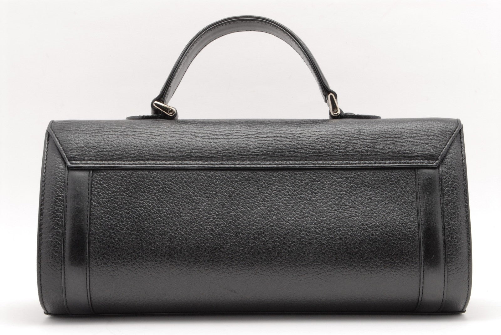 Burberry Nova Check Hand Tote Bag - Black, Leather