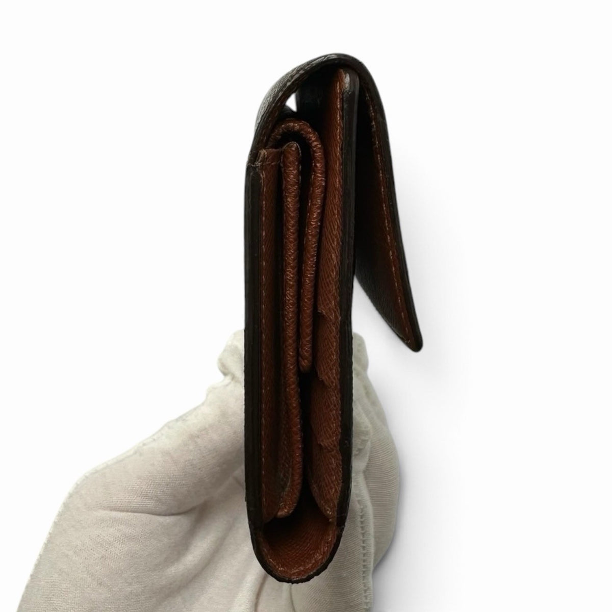 Louis Vuitton International Tri-fold Wallet - Brown, Leather, PVC