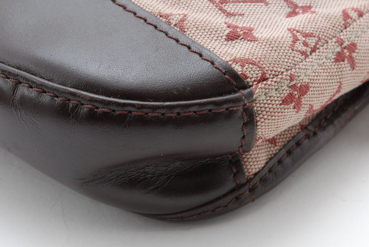 Louis Vuitton Louis Lin Shoulder Bag - Red Beige Brown, Canvas