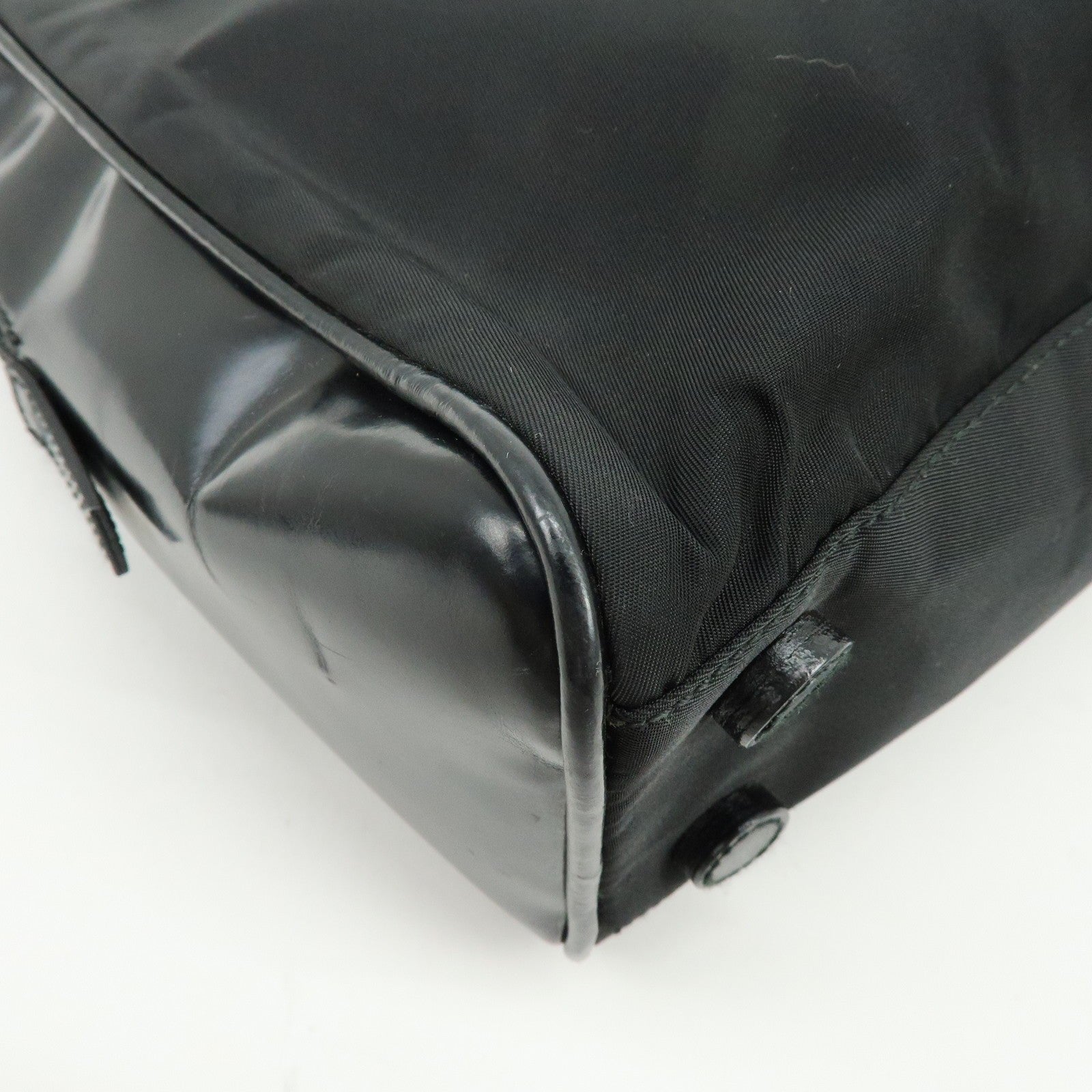 Prada Shoulder Bag - Black, Nylon and Leather