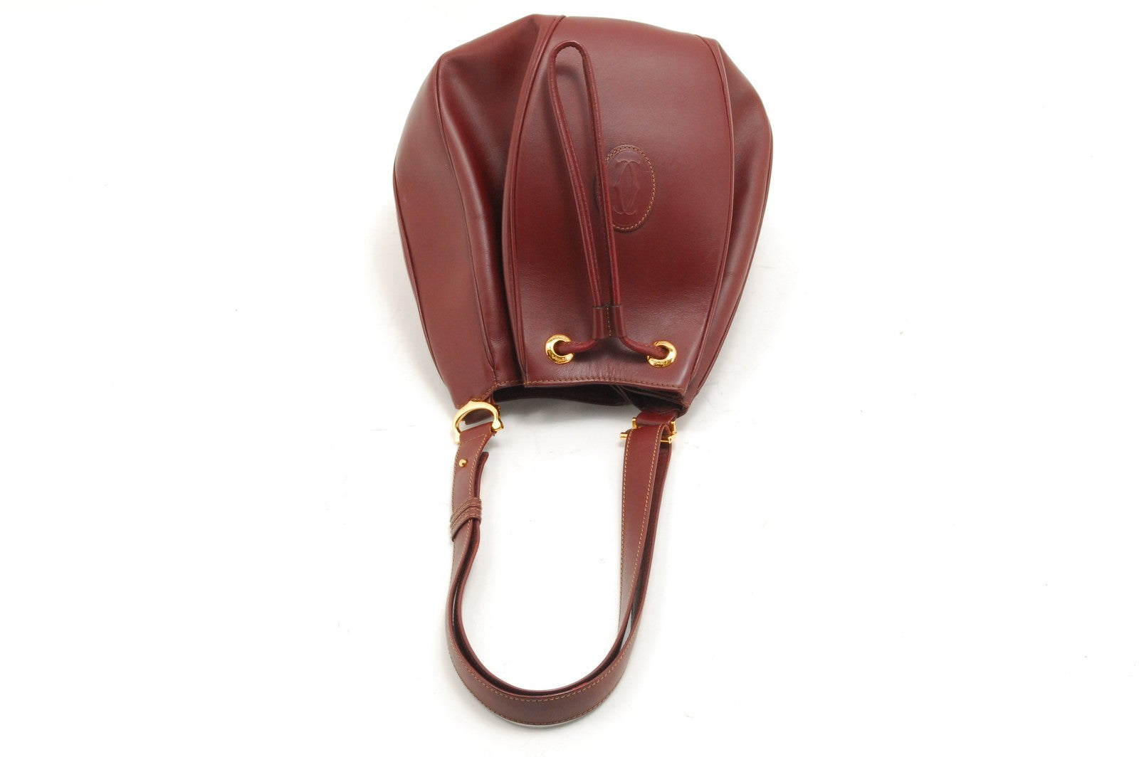 Cartier Must de Cartier Shoulder Bag - Bordeaux, Leather
