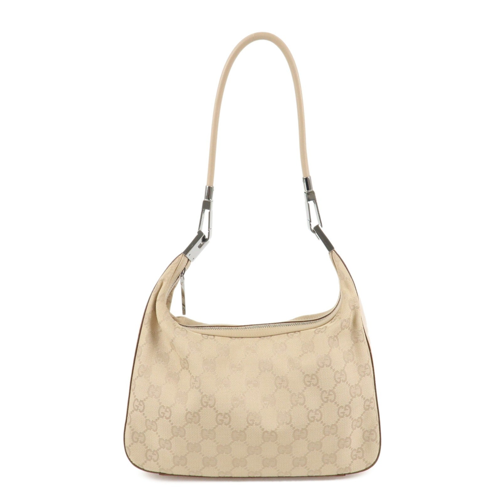 Gucci Shoulder Bag - Beige, Canvas 