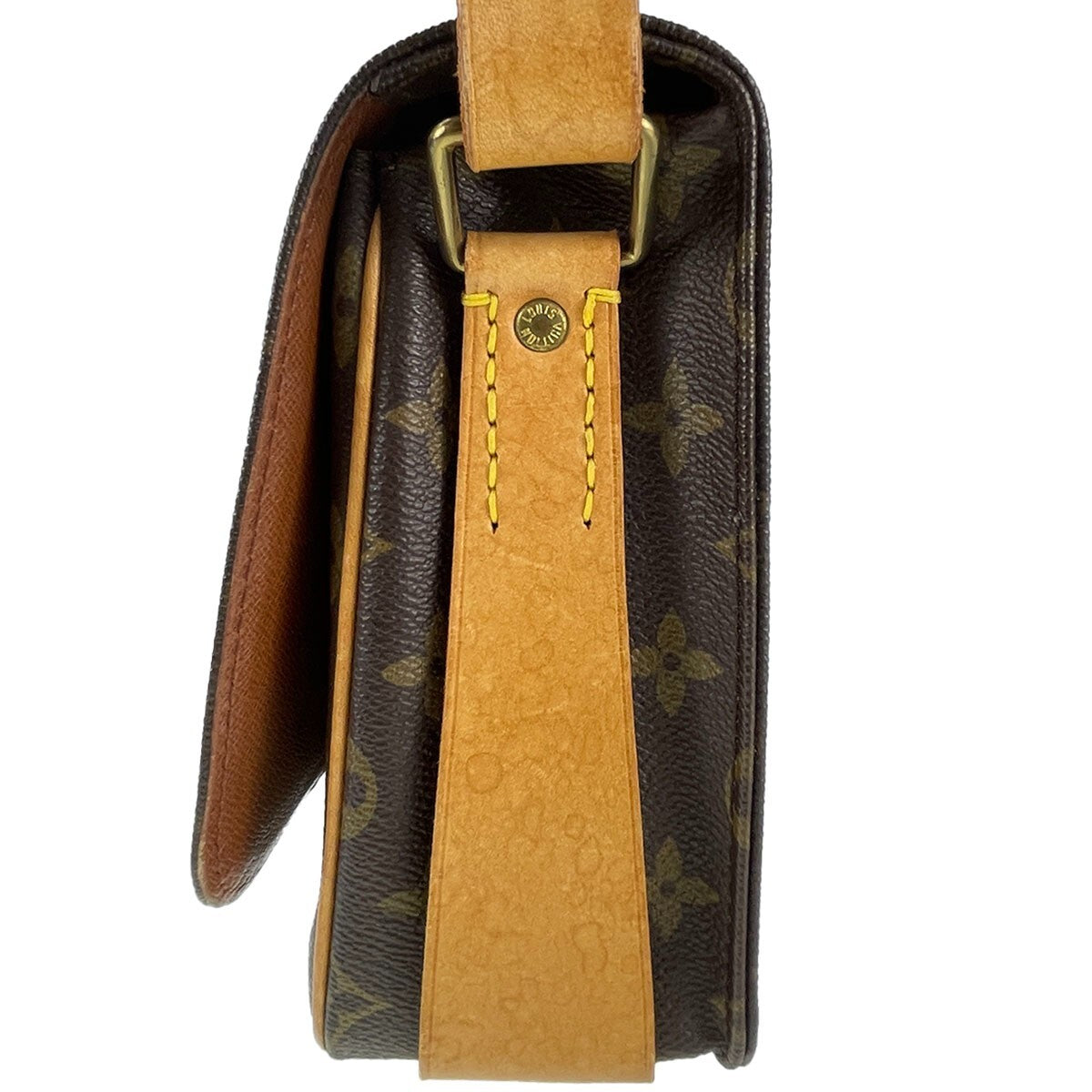 Louis Vuitton Cartouchiere MM Shoulder Bag - Brown, Leather