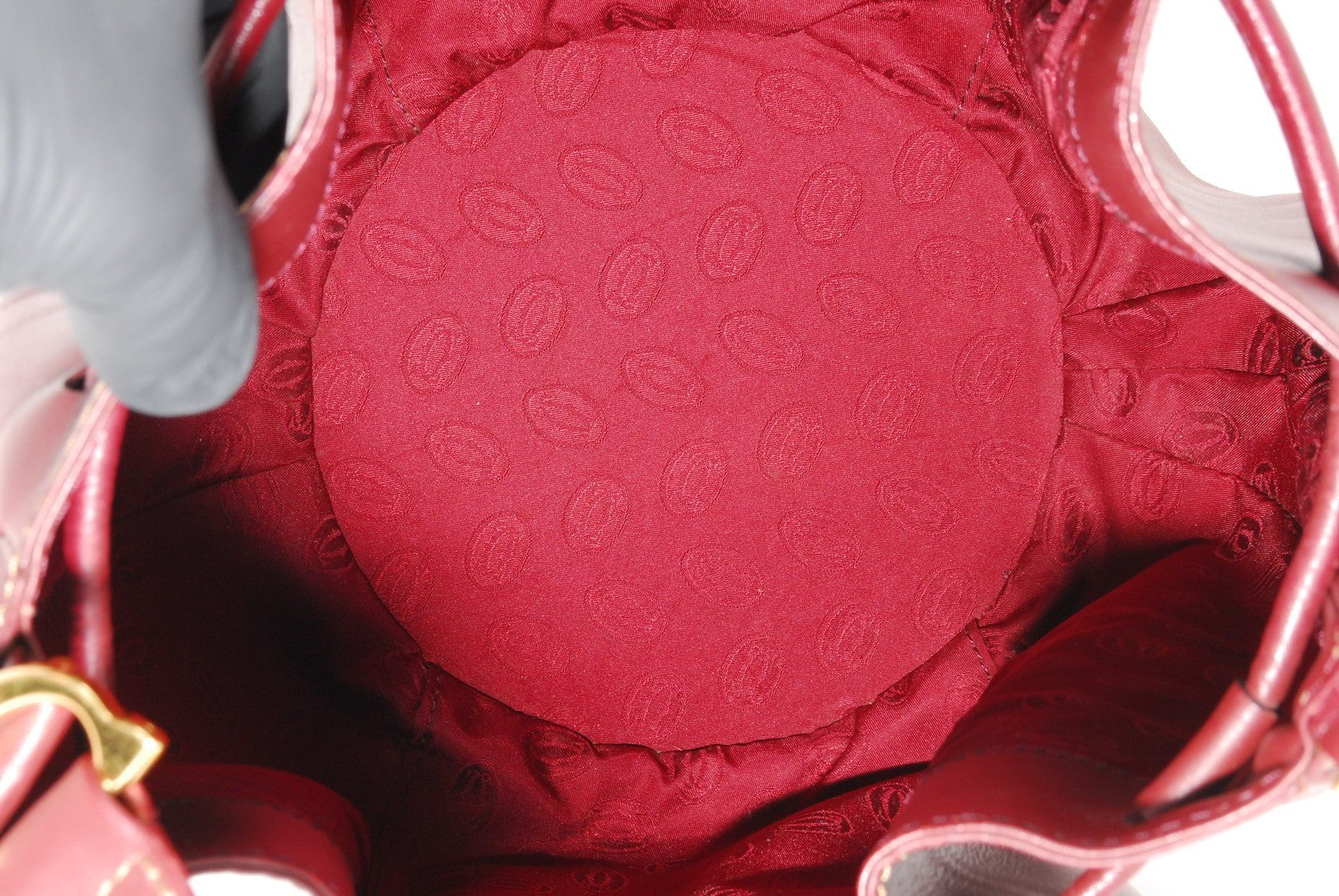 Cartier Must de Cartier Shoulder Bag - Bordeaux, Leather