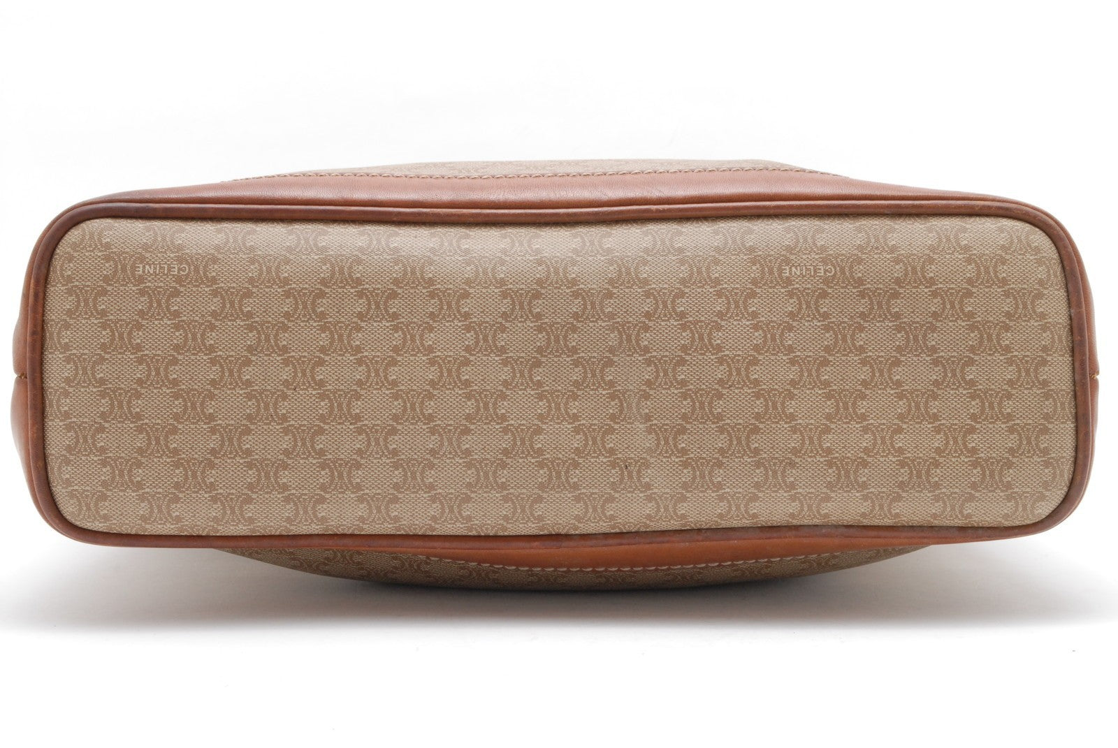 Celine Macadam Handbag - Brown, PVC