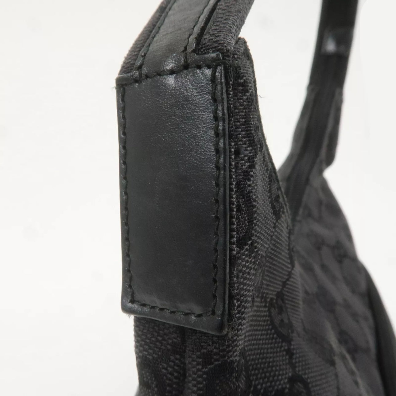 GG Canvas Leather Shoulder Bag Hand Bag