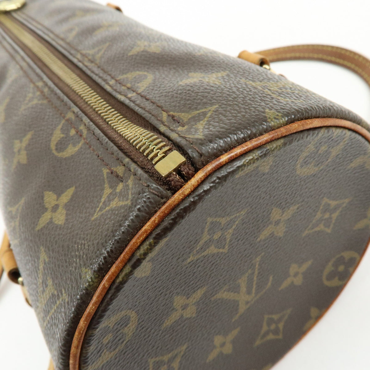 Louis Vuitton Monogram Papillon 26 Hand Bag - Brown, Monogram Canvas