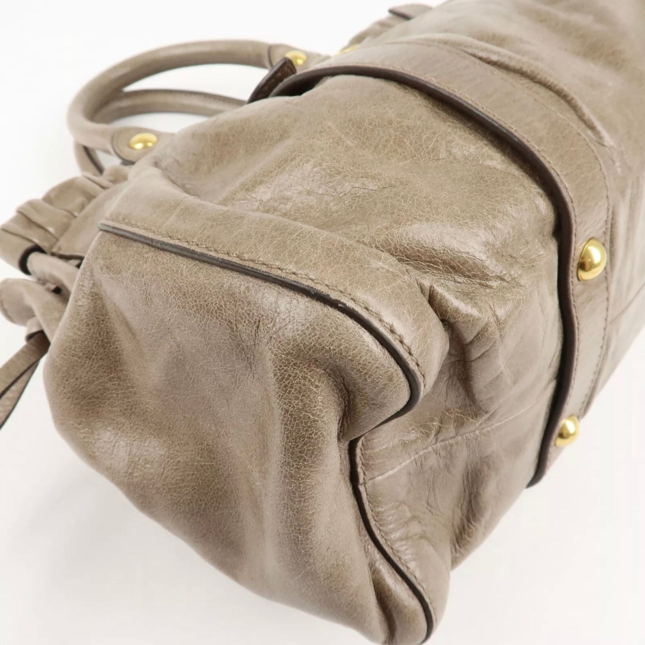 MIU MIU Leather Hand & Shoulder Bag