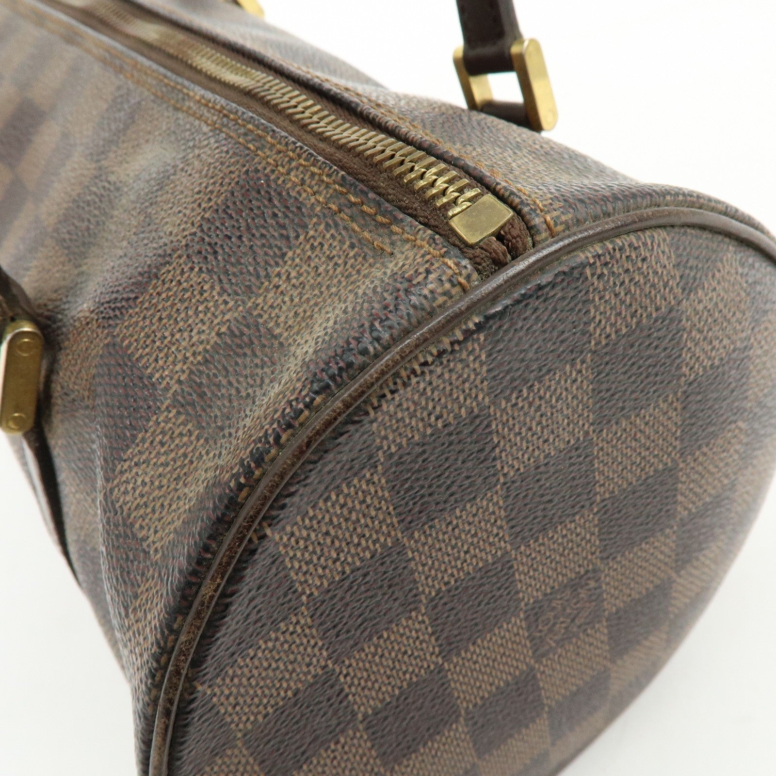 Louis Vuitton Papillon 30 Hand Bag - Damier Ebene, Canvas