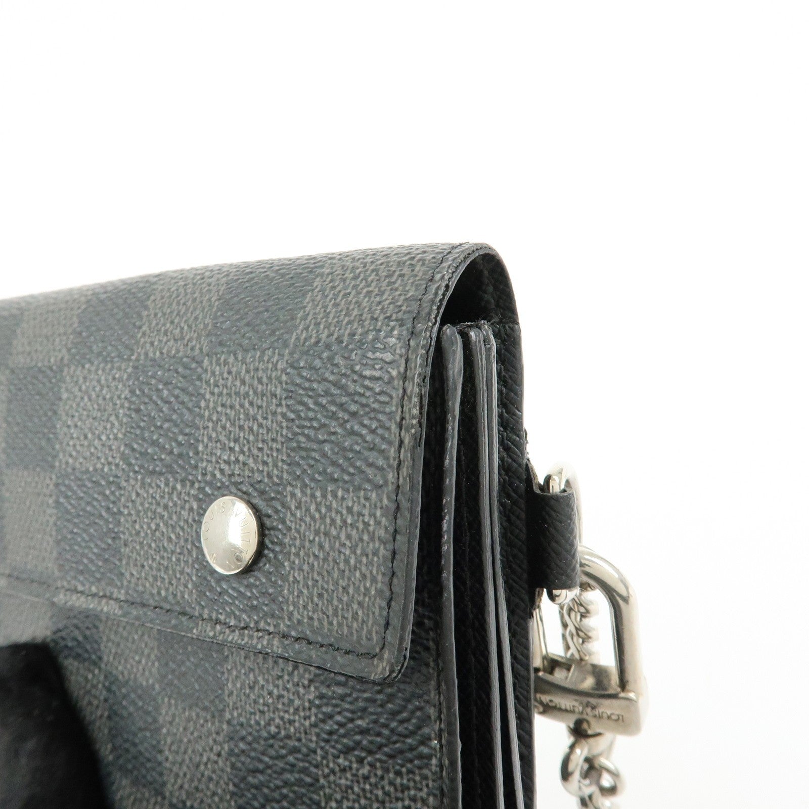Louis Vuitton Portefeuille Accordion Wallet - Damier Graphite, Damier Canvas