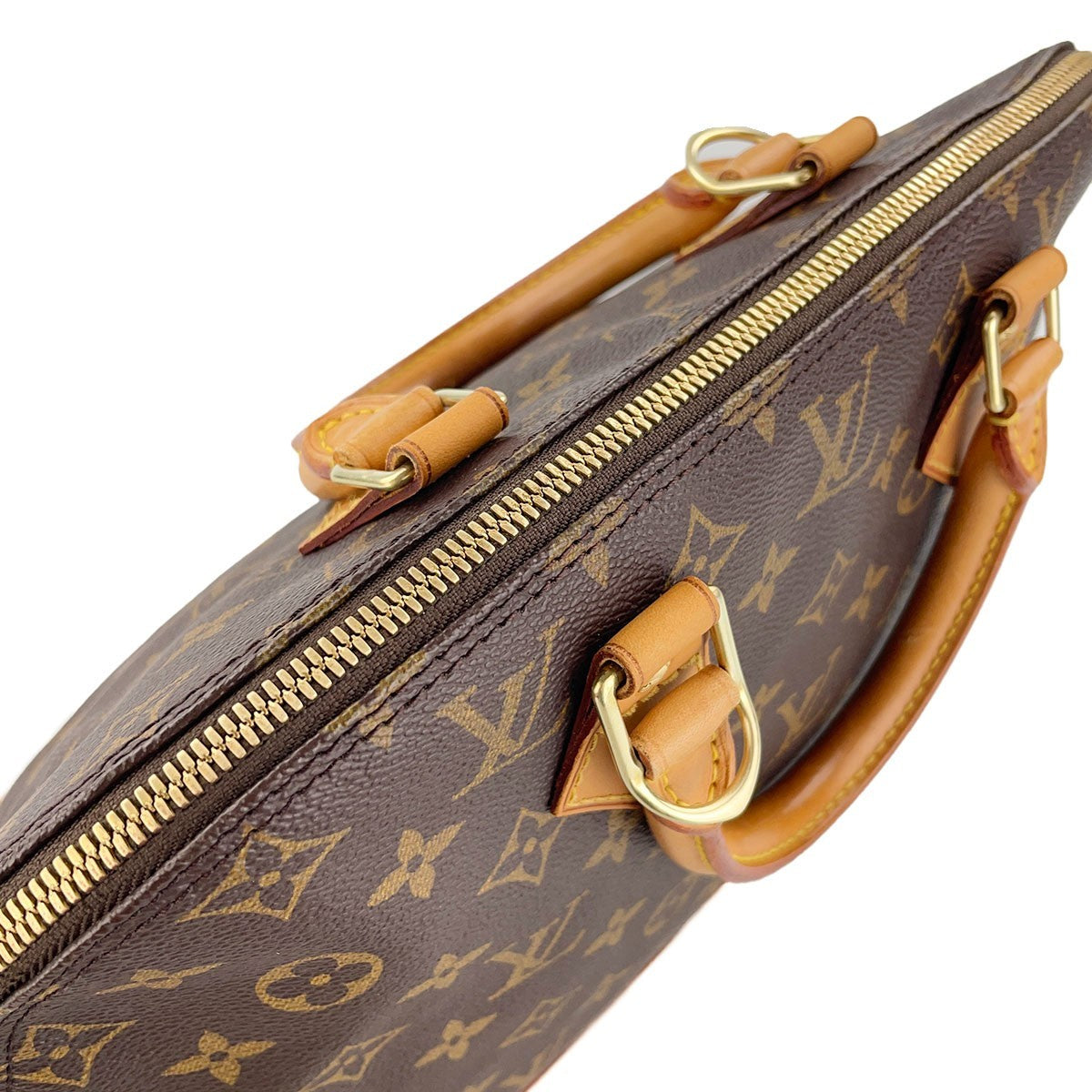 Louis Vuitton Alma Handbag - Brown, Leather