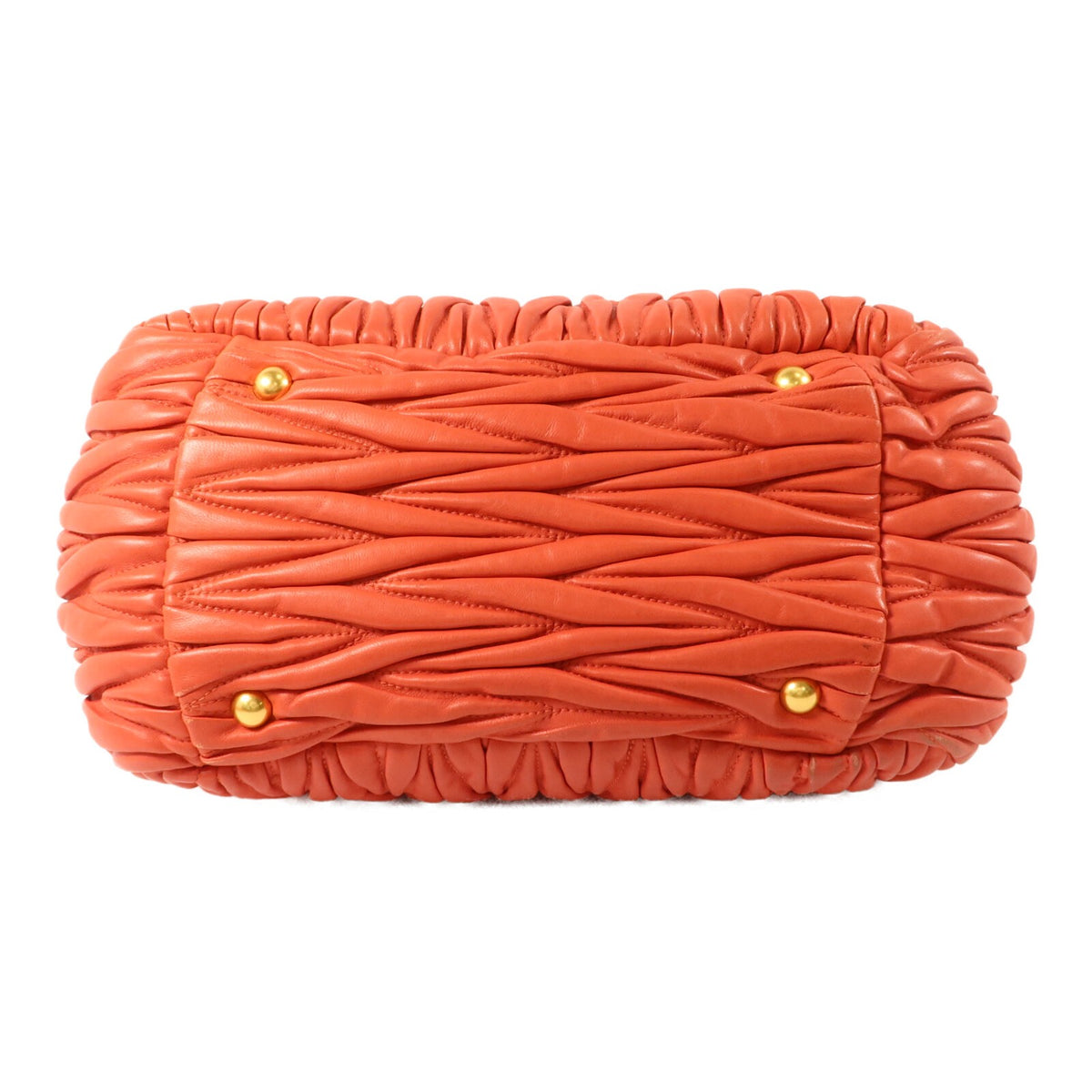 Miu Miu GHW 2 Way Shoulder Bag - Red, Lambskin Leather