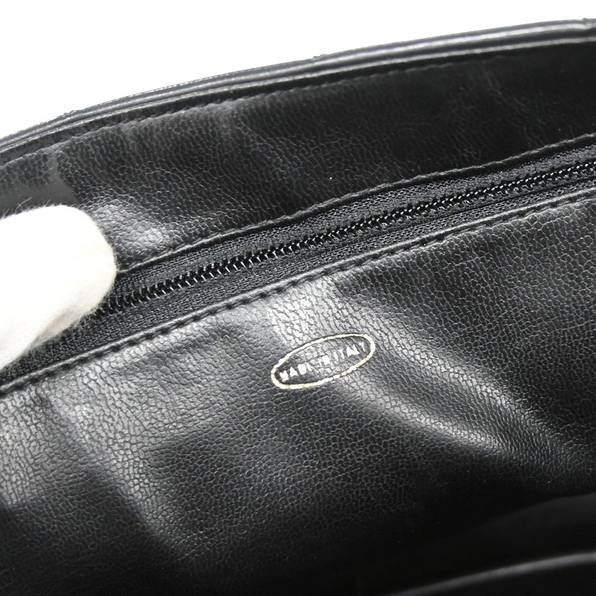 Chanel Single Chain Shoulder Bag - Black, Lambskin