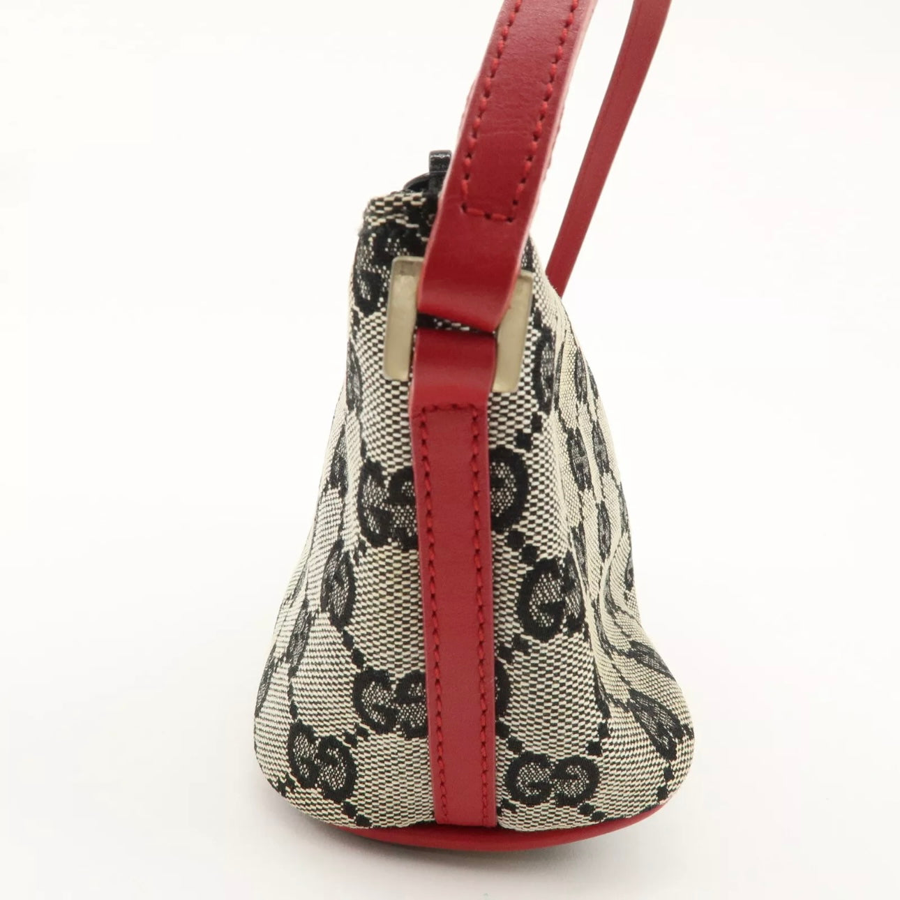 Boat Bag GG Canvas Leather Hand Bag Pouch