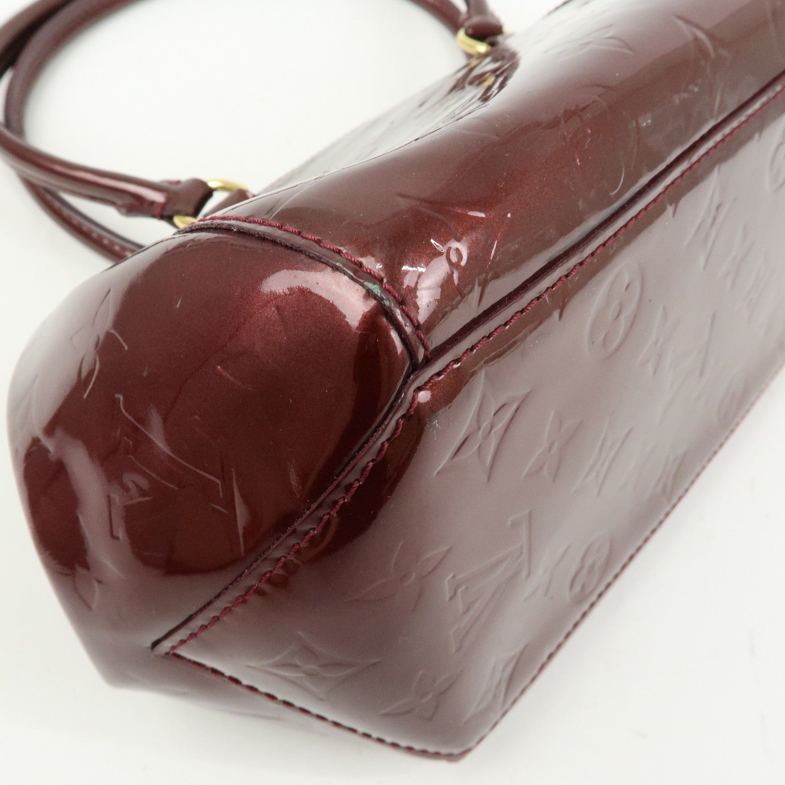 Louis Vuitton Boston Bag - Rouge Fauviste, Vernis Leather