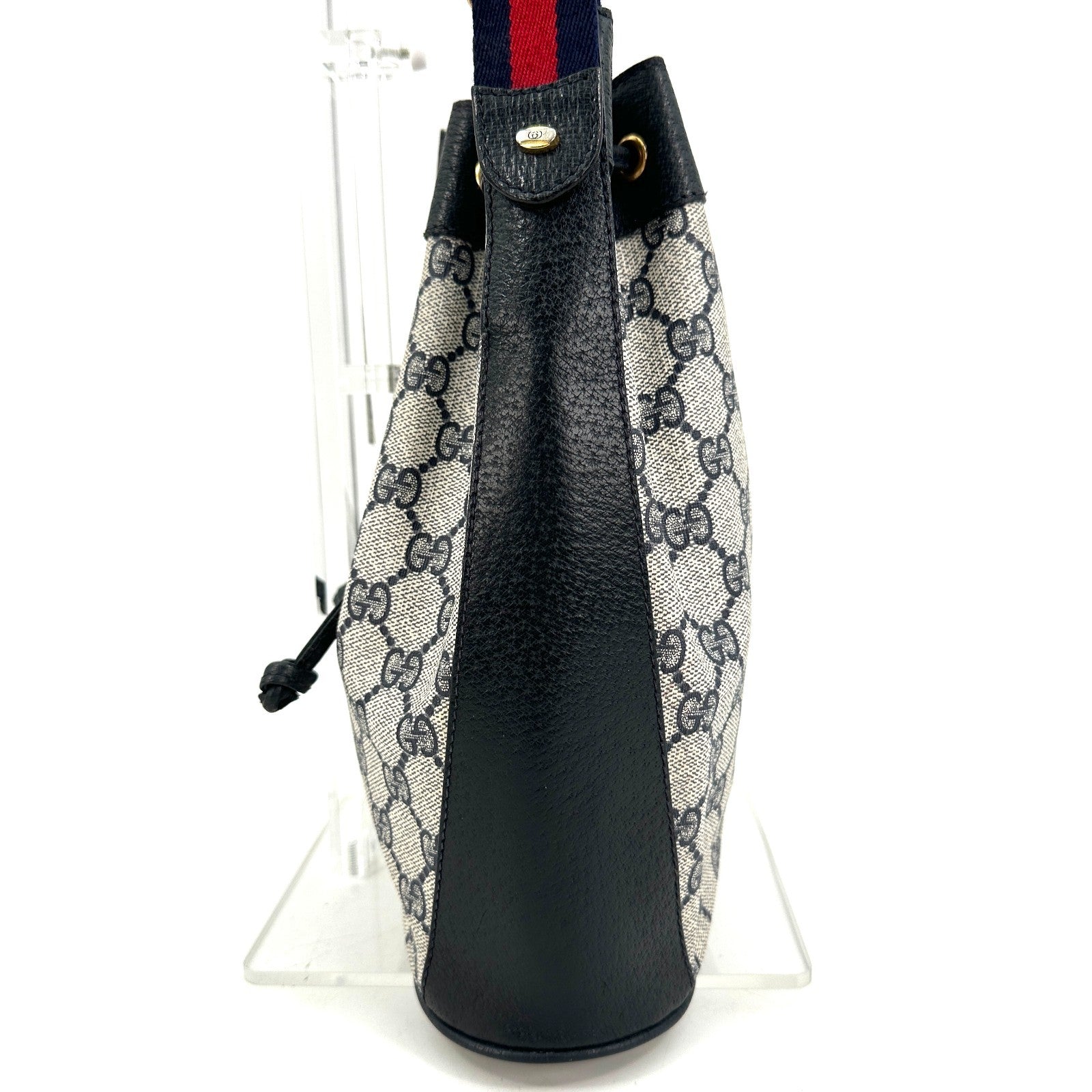 Gucci Sherry Shoulder Bag - Navy, Leather