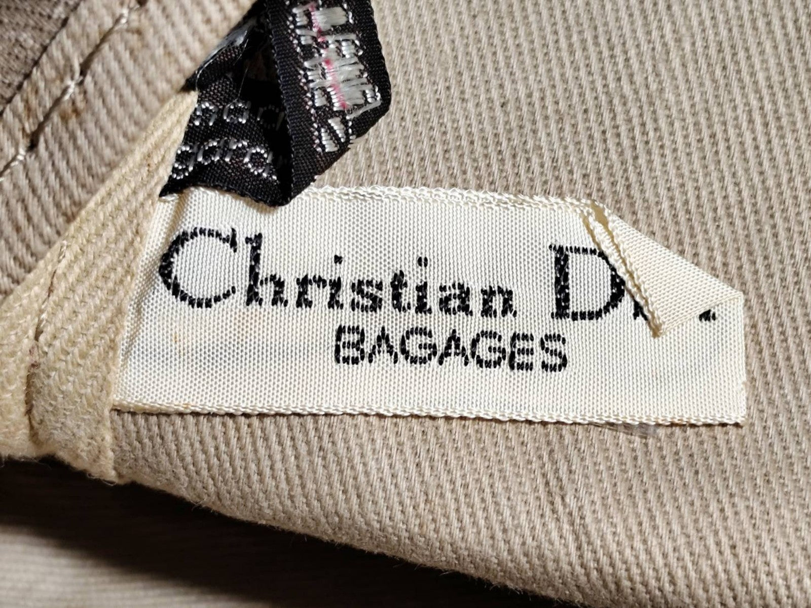 Christian Dior Trotter Boston Handbag - Red Bordeaux, Canvas