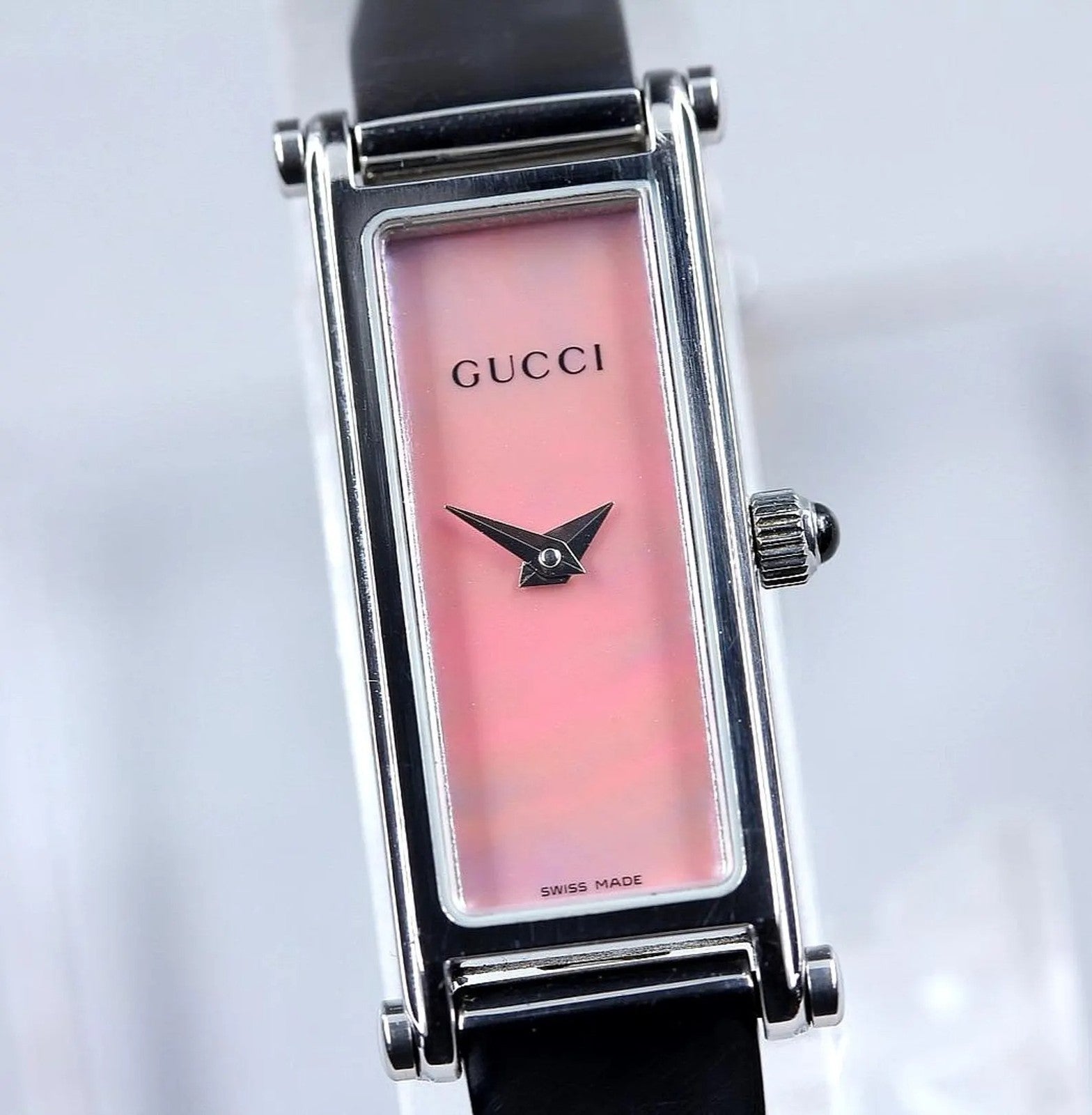 Gucci 1500L Women's Watch - Pink, Stainless Steel